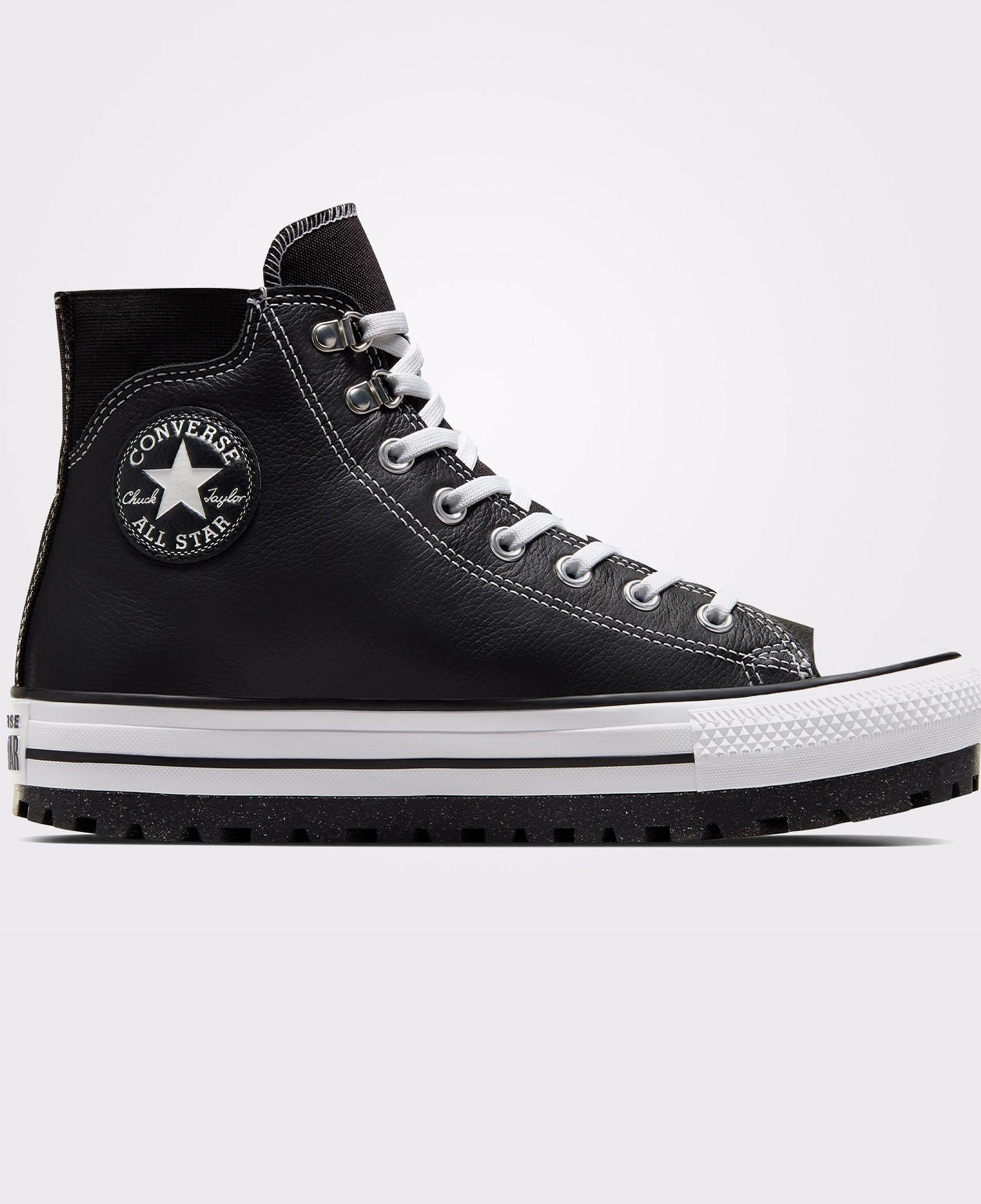 Converse Chuck Taylor All Star City Trek Waterproof Unisex Siyah Deri Bot