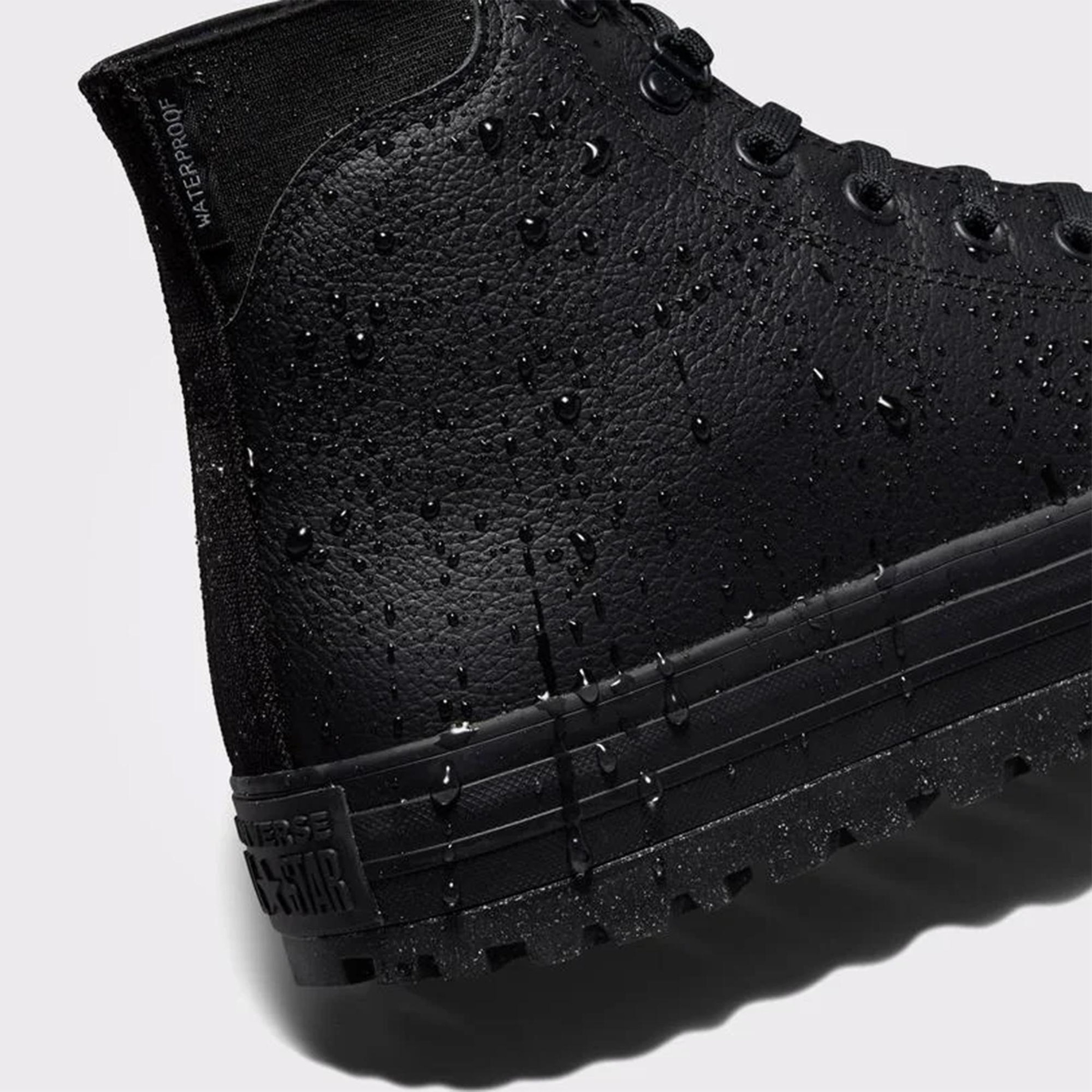 Converse Chuck Taylor All Star City Trek Waterproof Unisex Siyah Deri Bot
