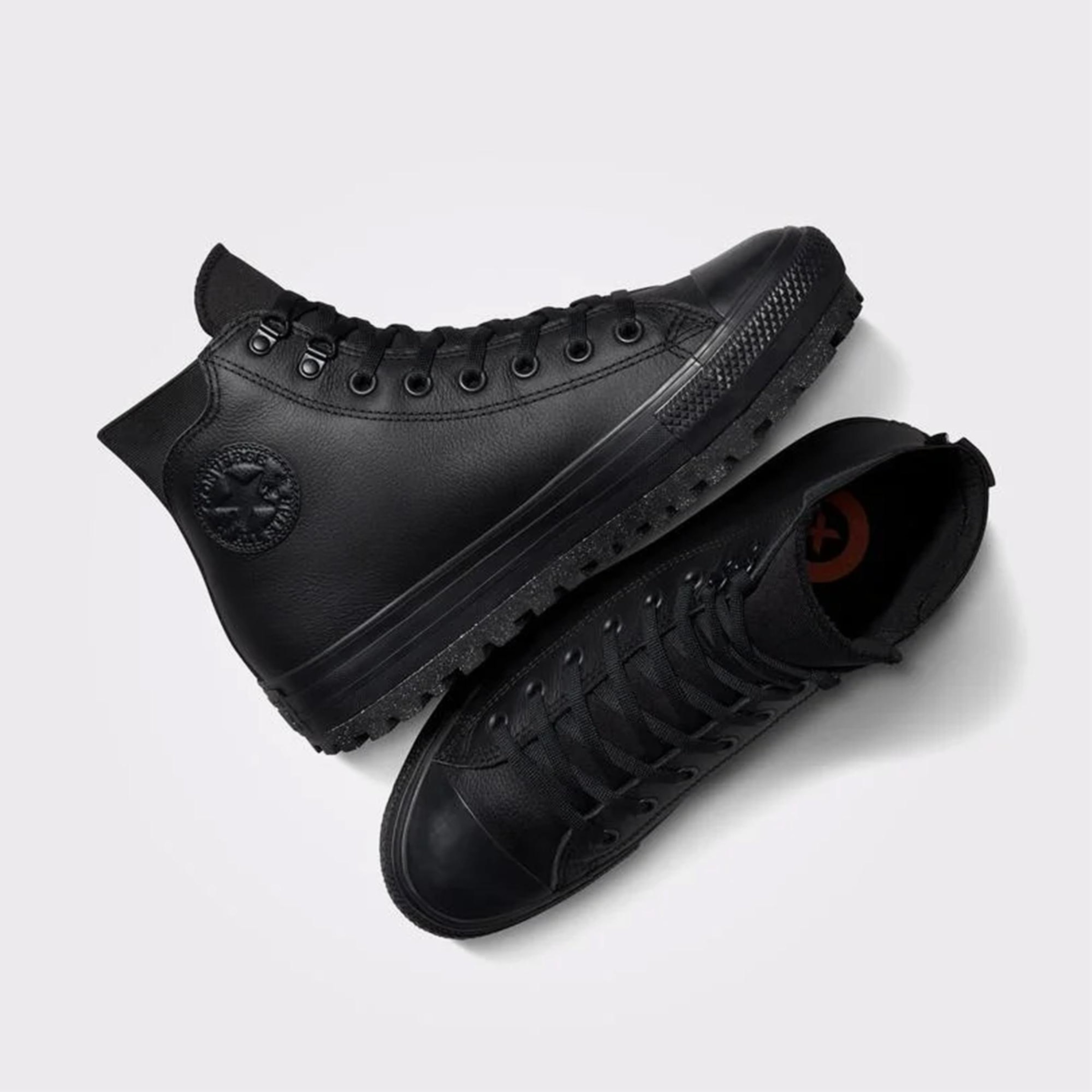 Converse Chuck Taylor All Star City Trek Waterproof Unisex Siyah Deri Bot