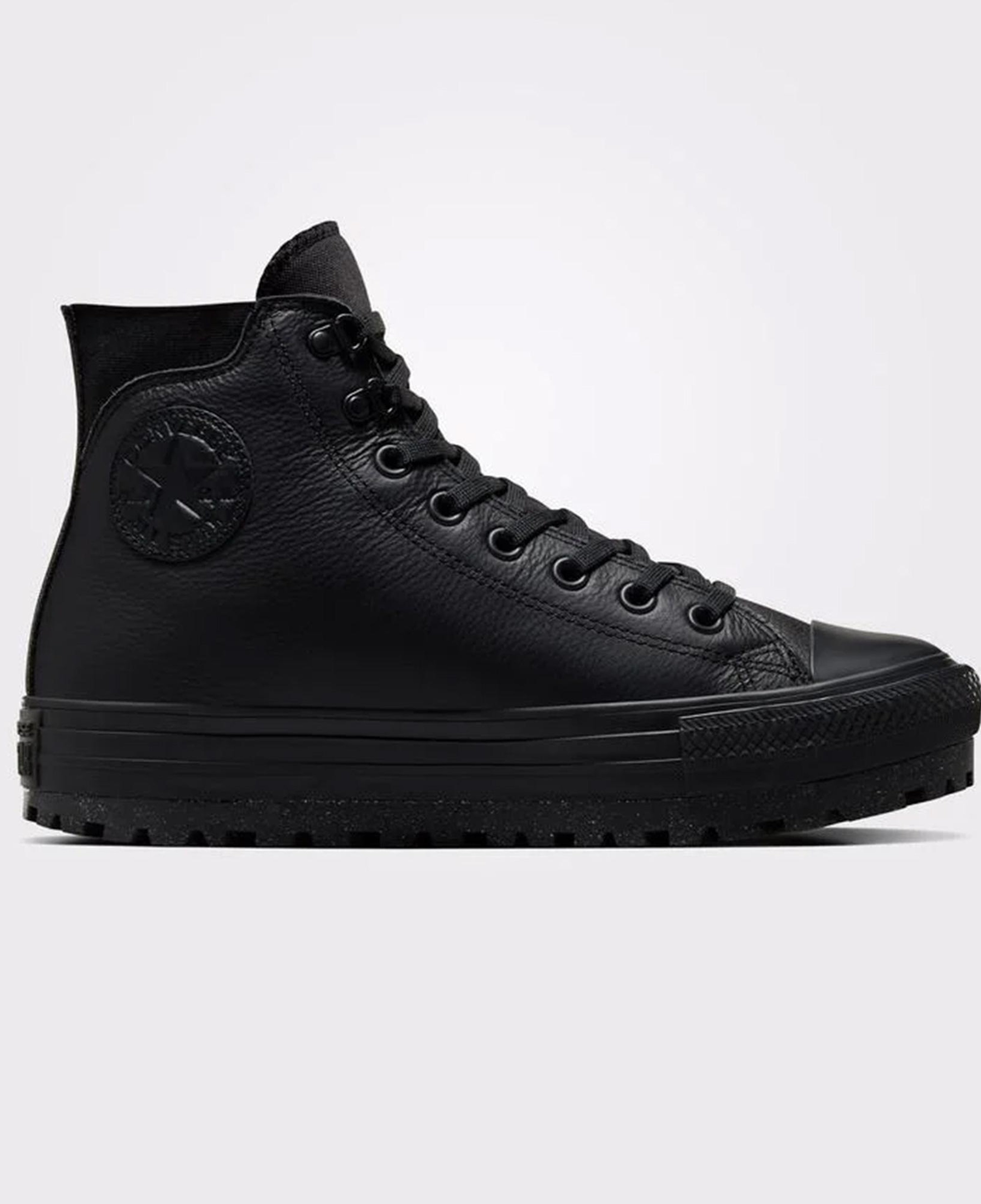 Converse Chuck Taylor All Star City Trek Waterproof Unisex Siyah Deri Bot