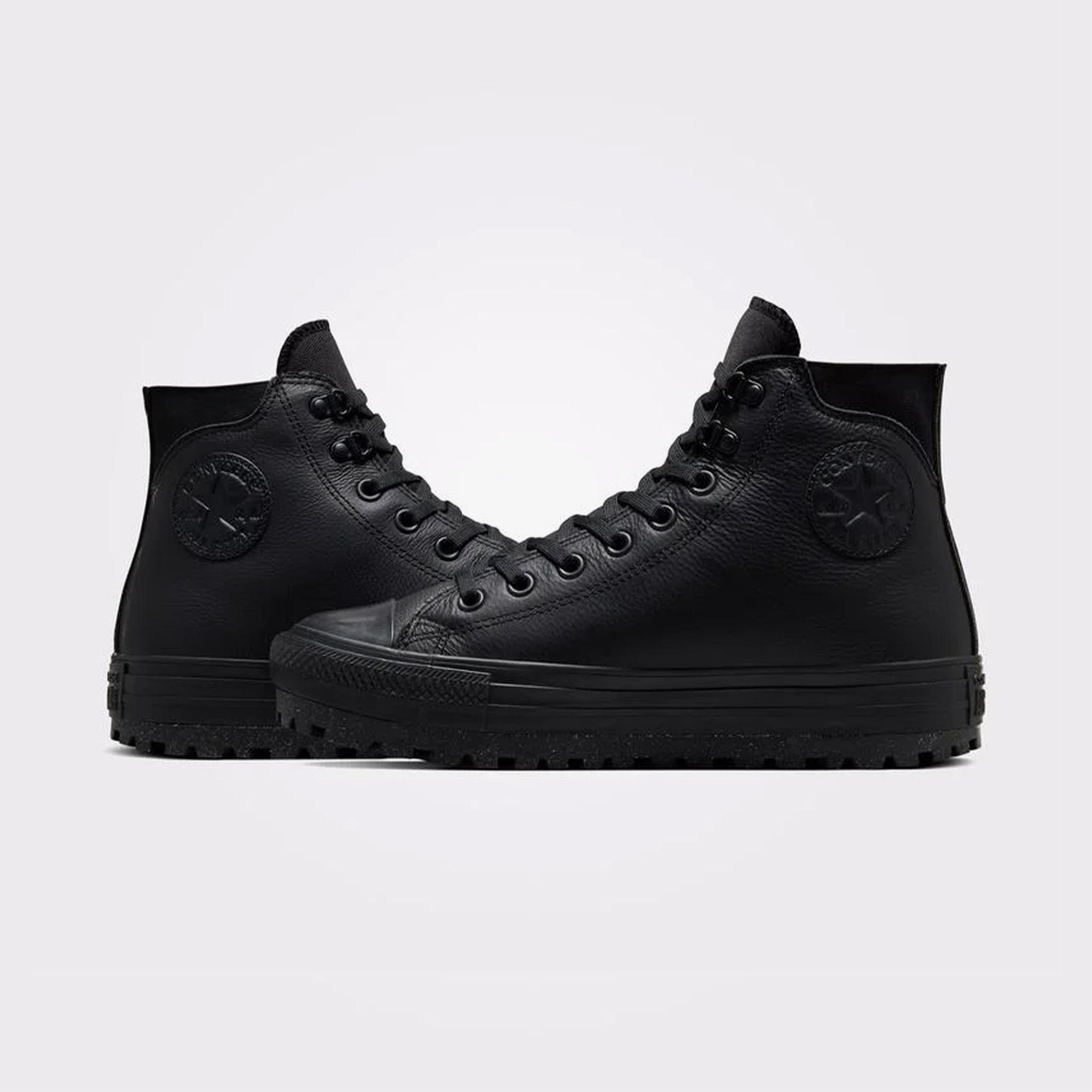 Converse Chuck Taylor All Star City Trek Waterproof Unisex Siyah Deri Bot