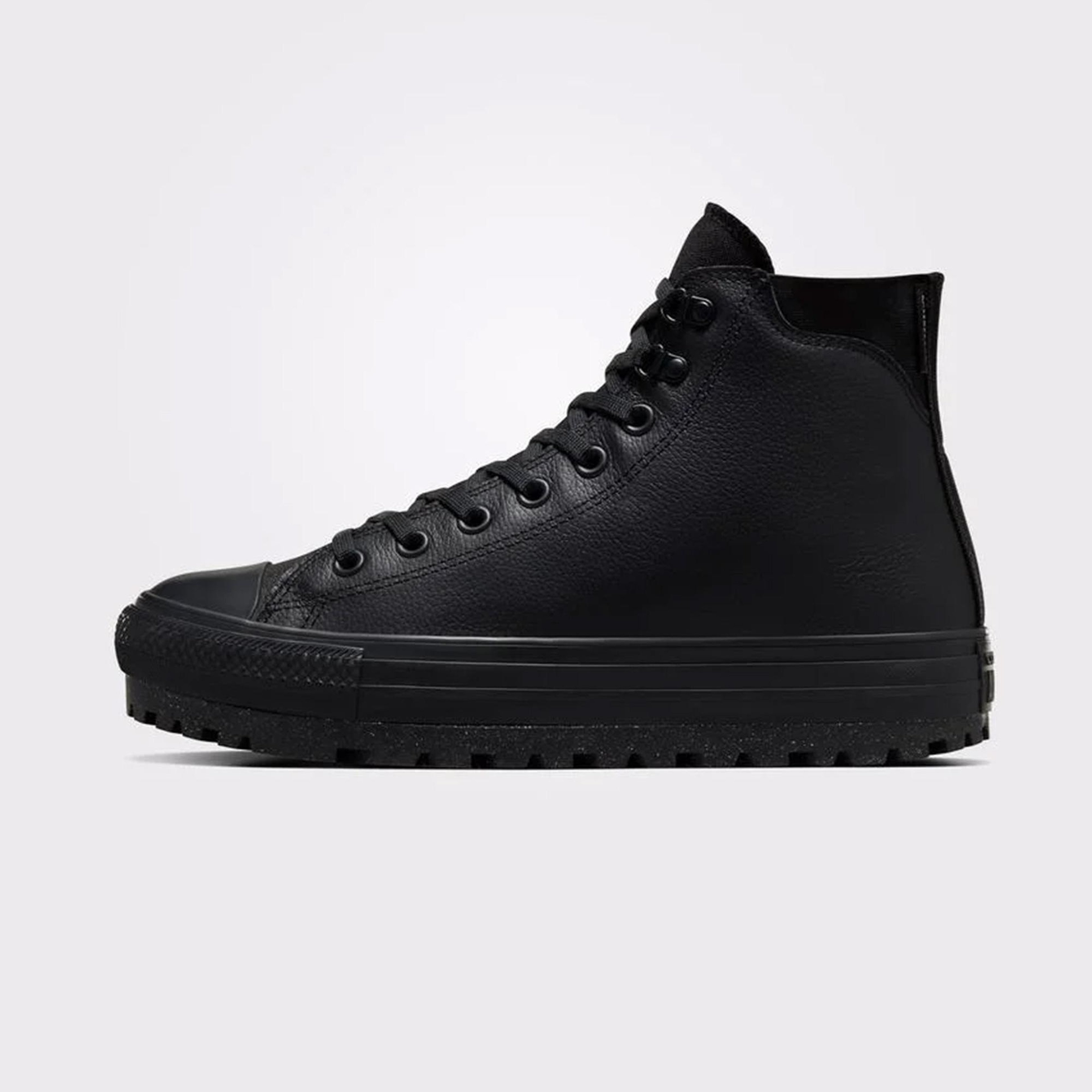 Converse Chuck Taylor All Star City Trek Waterproof Unisex Siyah Deri Bot