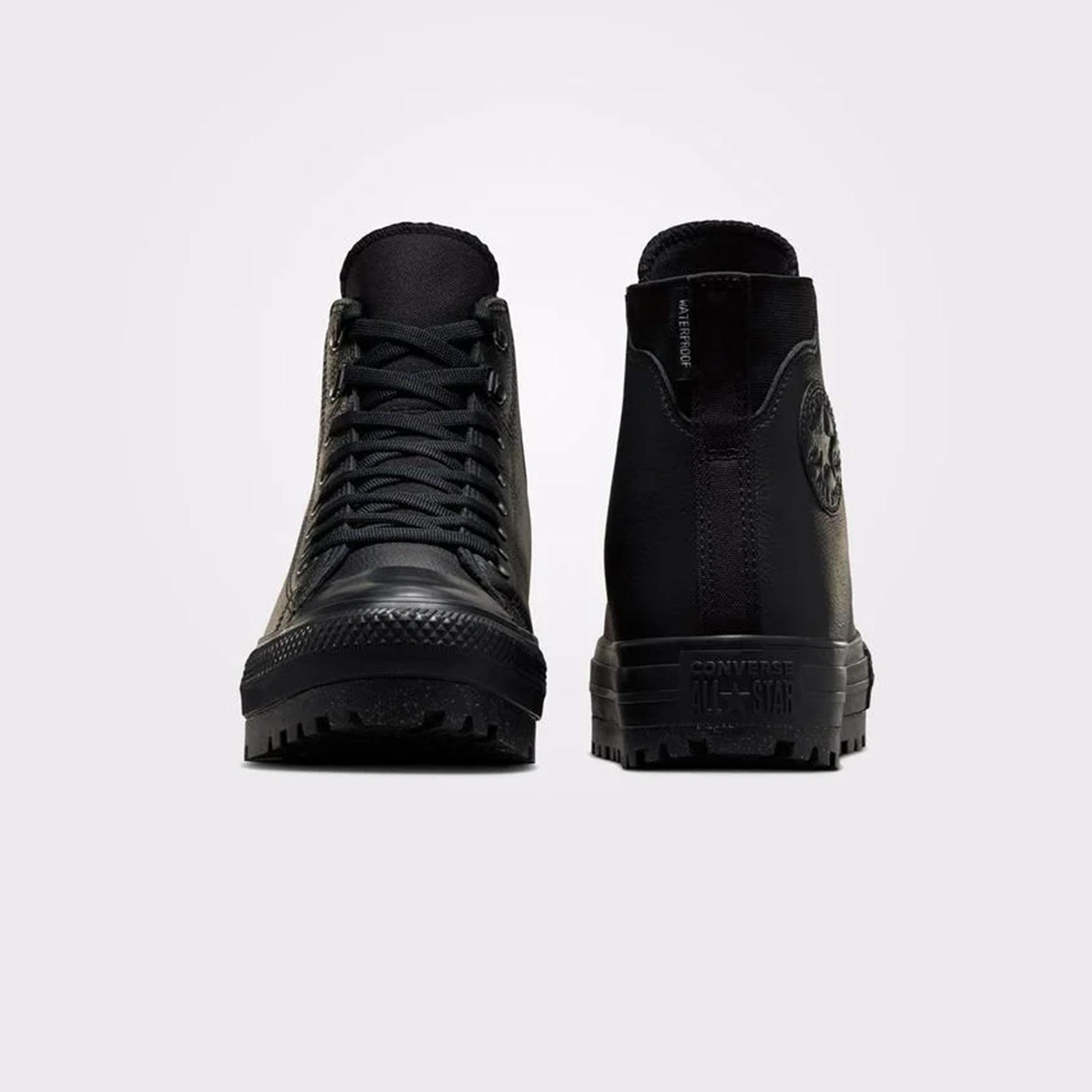 Converse Chuck Taylor All Star City Trek Waterproof Unisex Siyah Deri Bot