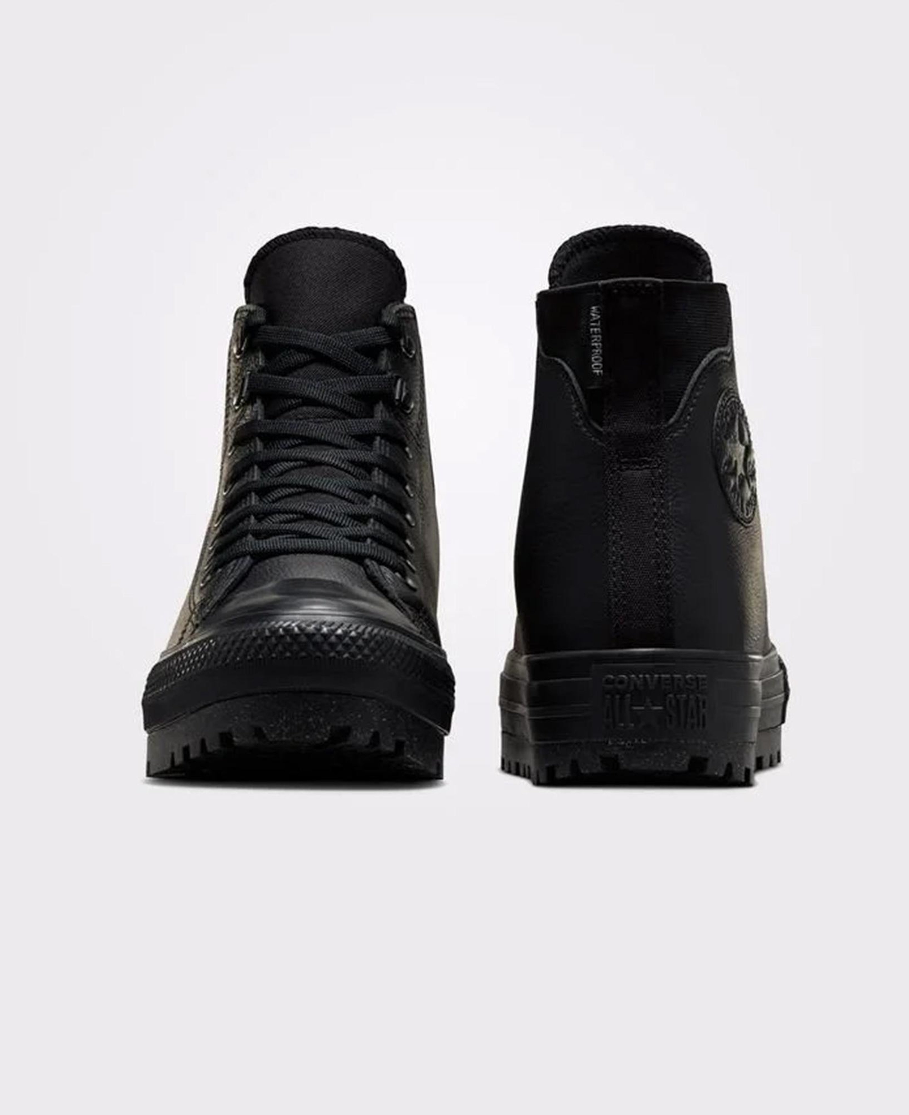 Converse Chuck Taylor All Star City Trek Waterproof Unisex Siyah Deri Bot