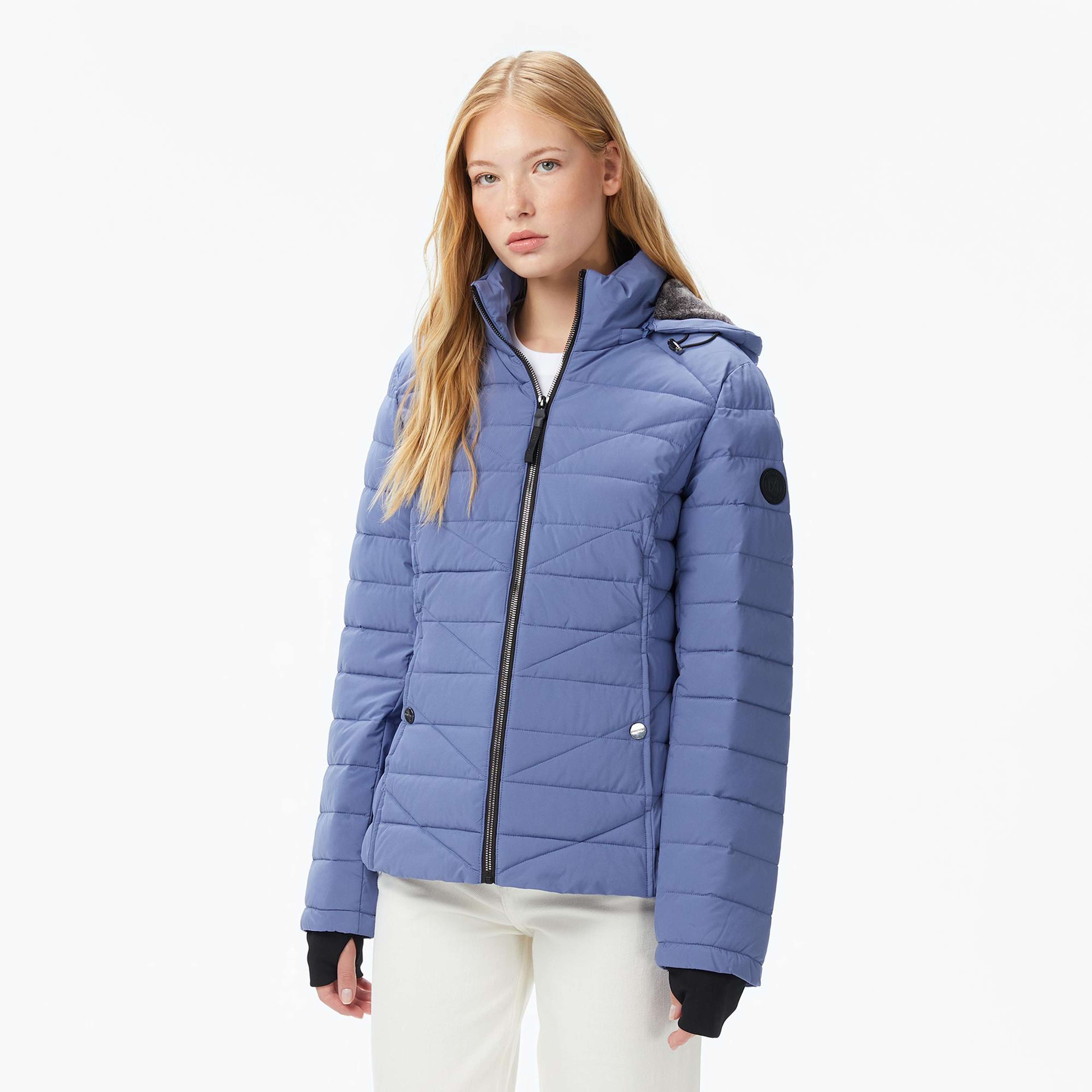 Nautica Kadın Mavi Regular Fit Mont