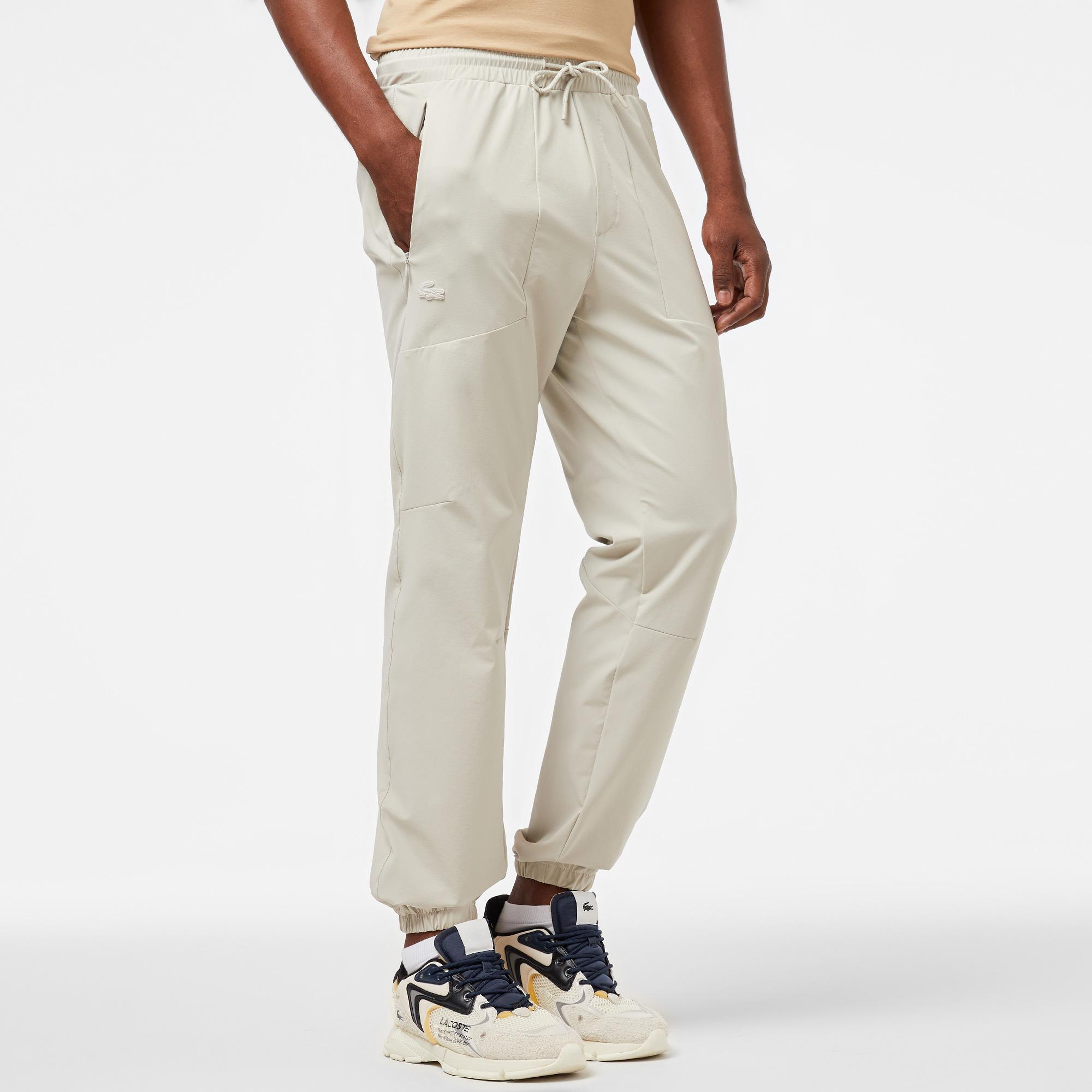 Erkek Jogger Krem Pantolon