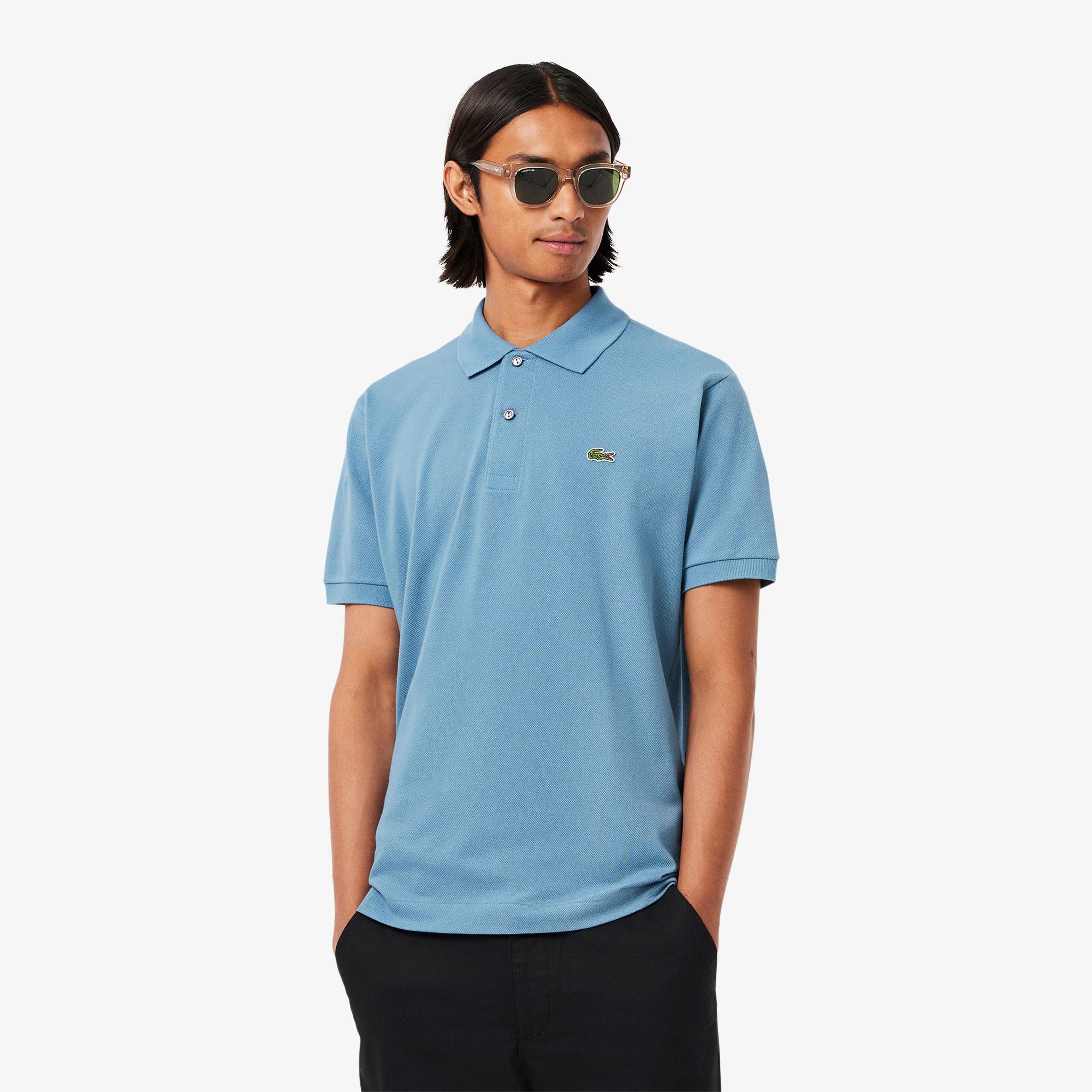 L.12.12 Erkek Classic Fit Açık Mavi Polo