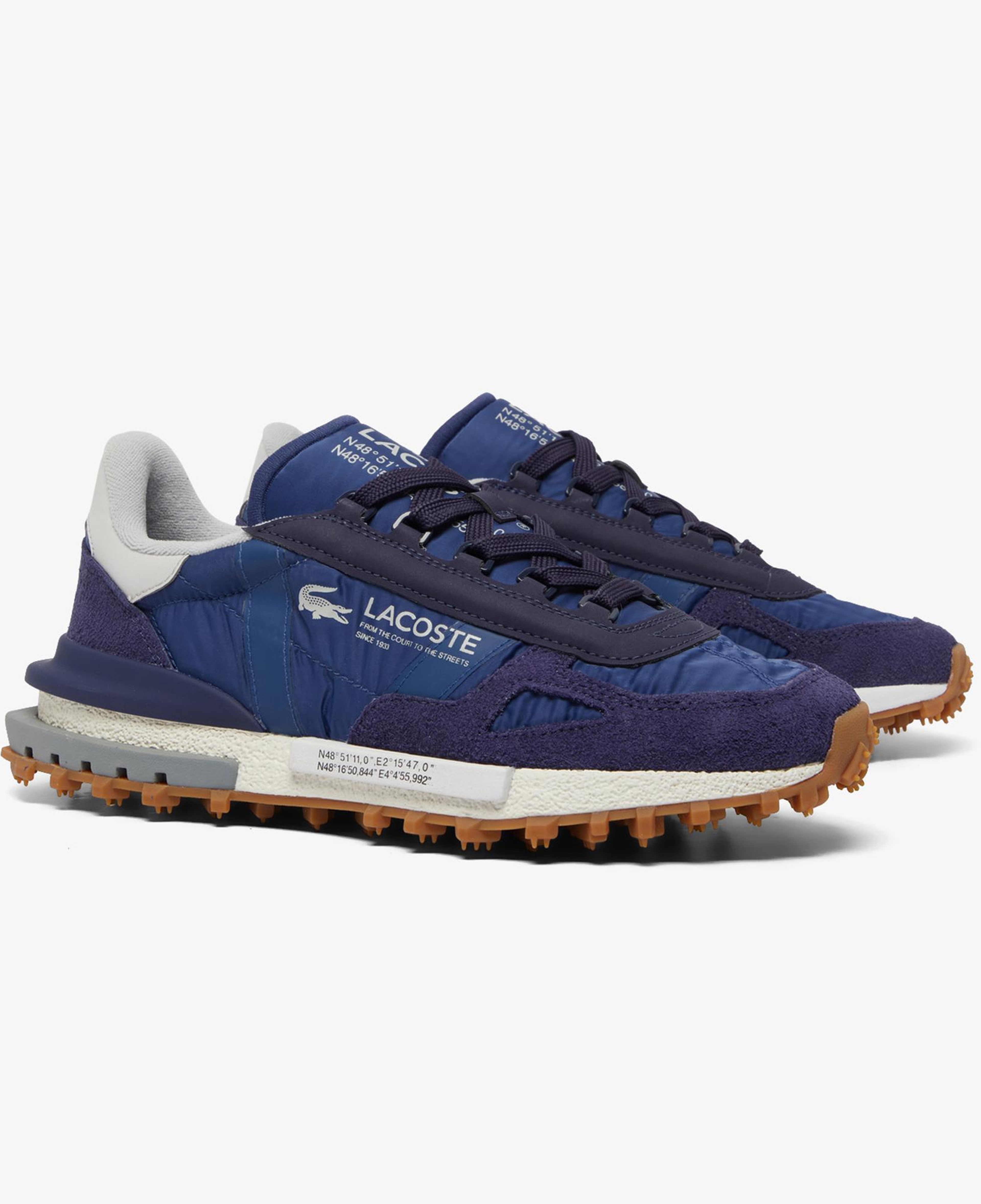 Lacoste Elite Active Erkek Mavi Sneaker