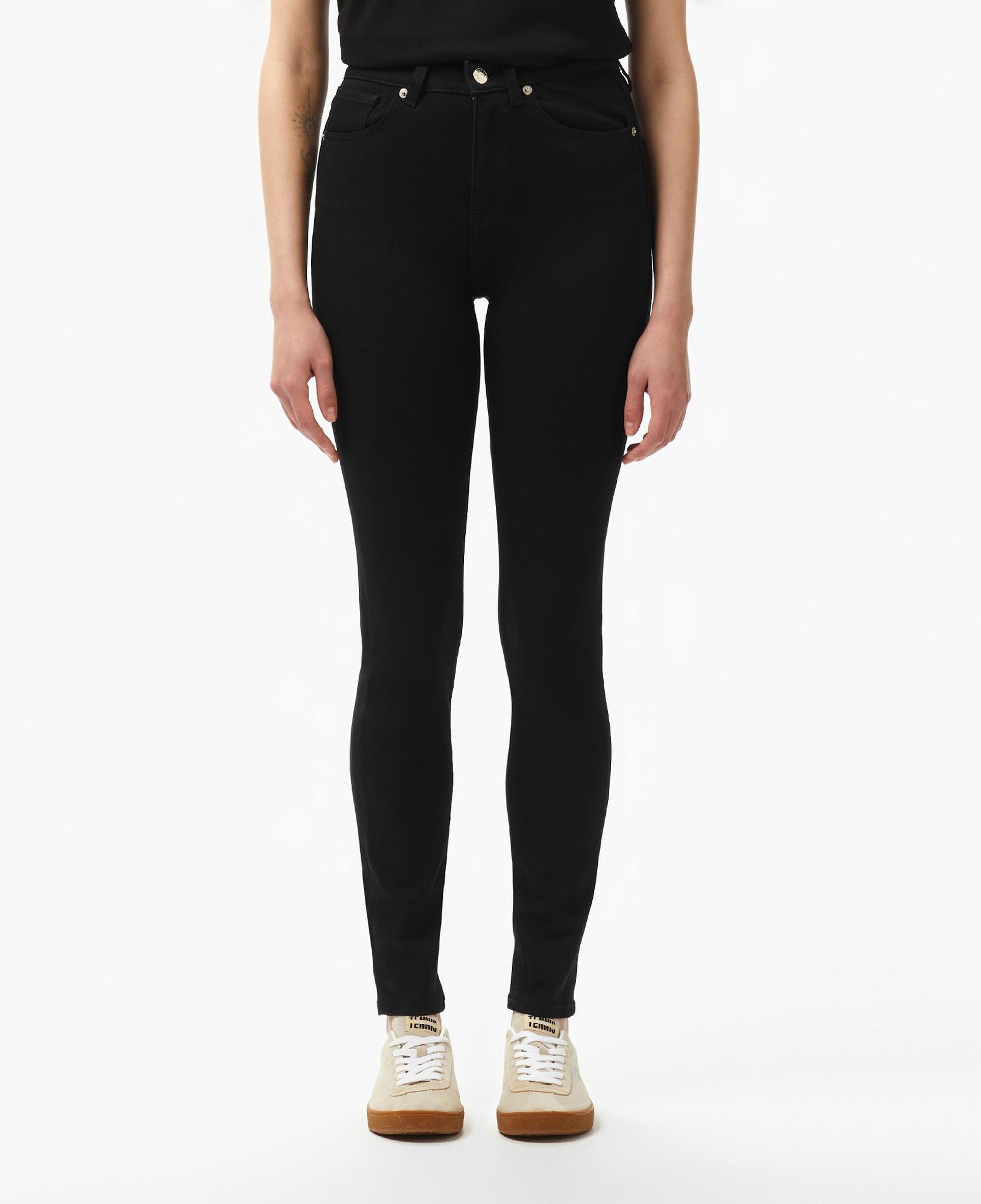 Kadın Skinny Fit Siyah Jean Pantolon