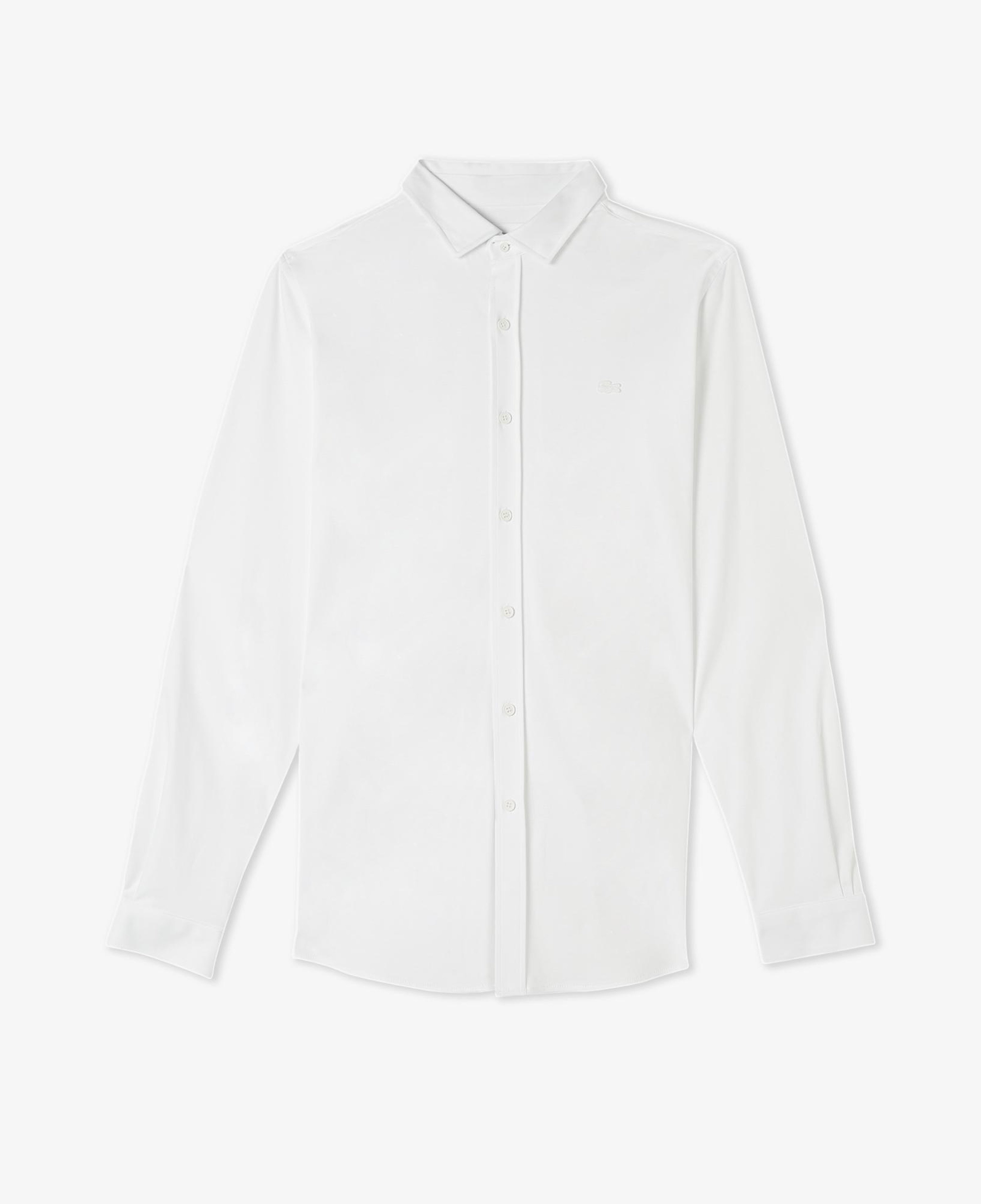 Erkek Slim Fit Beyaz Gömlek