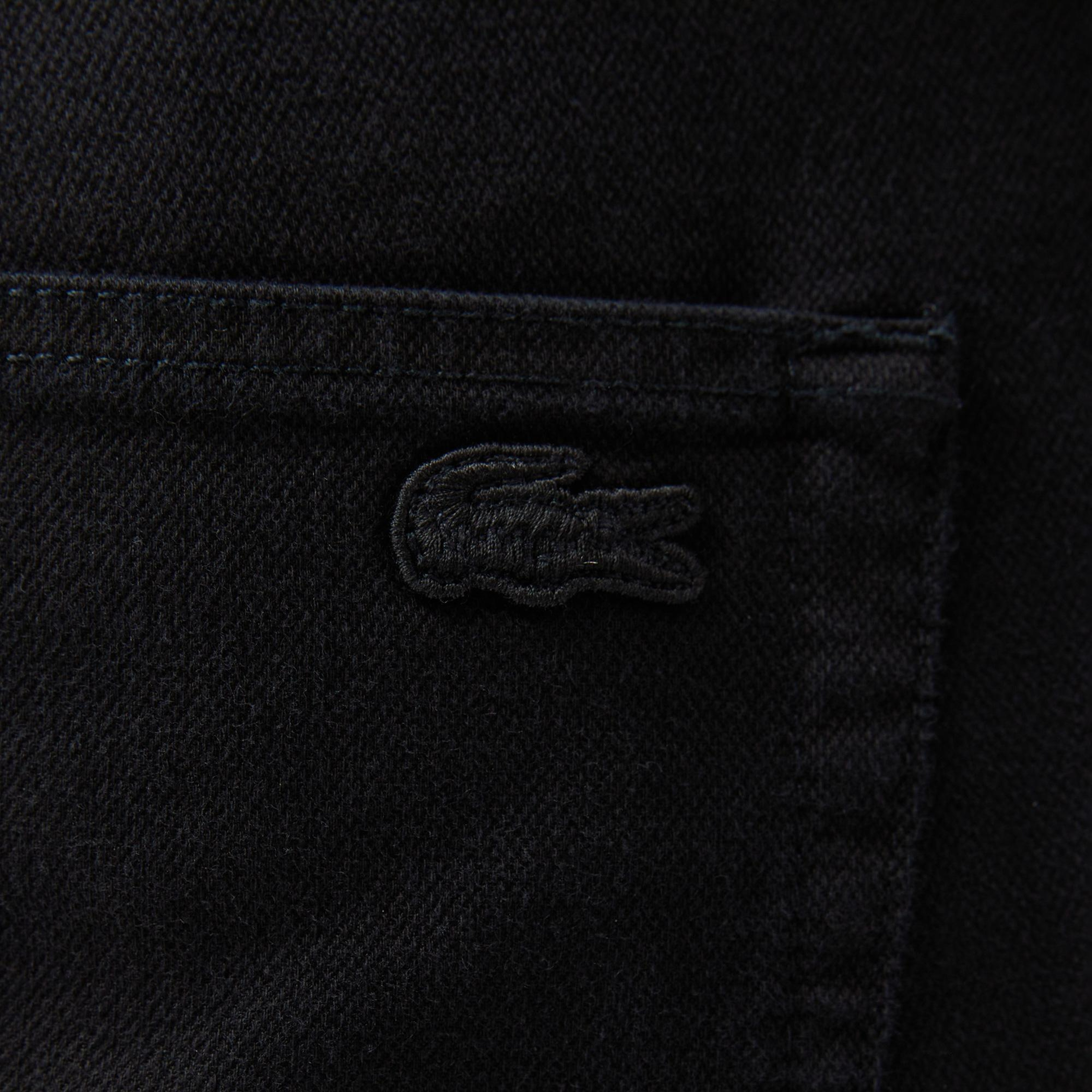 Erkek Regular Fit Casual Siyah Jean Pantolon