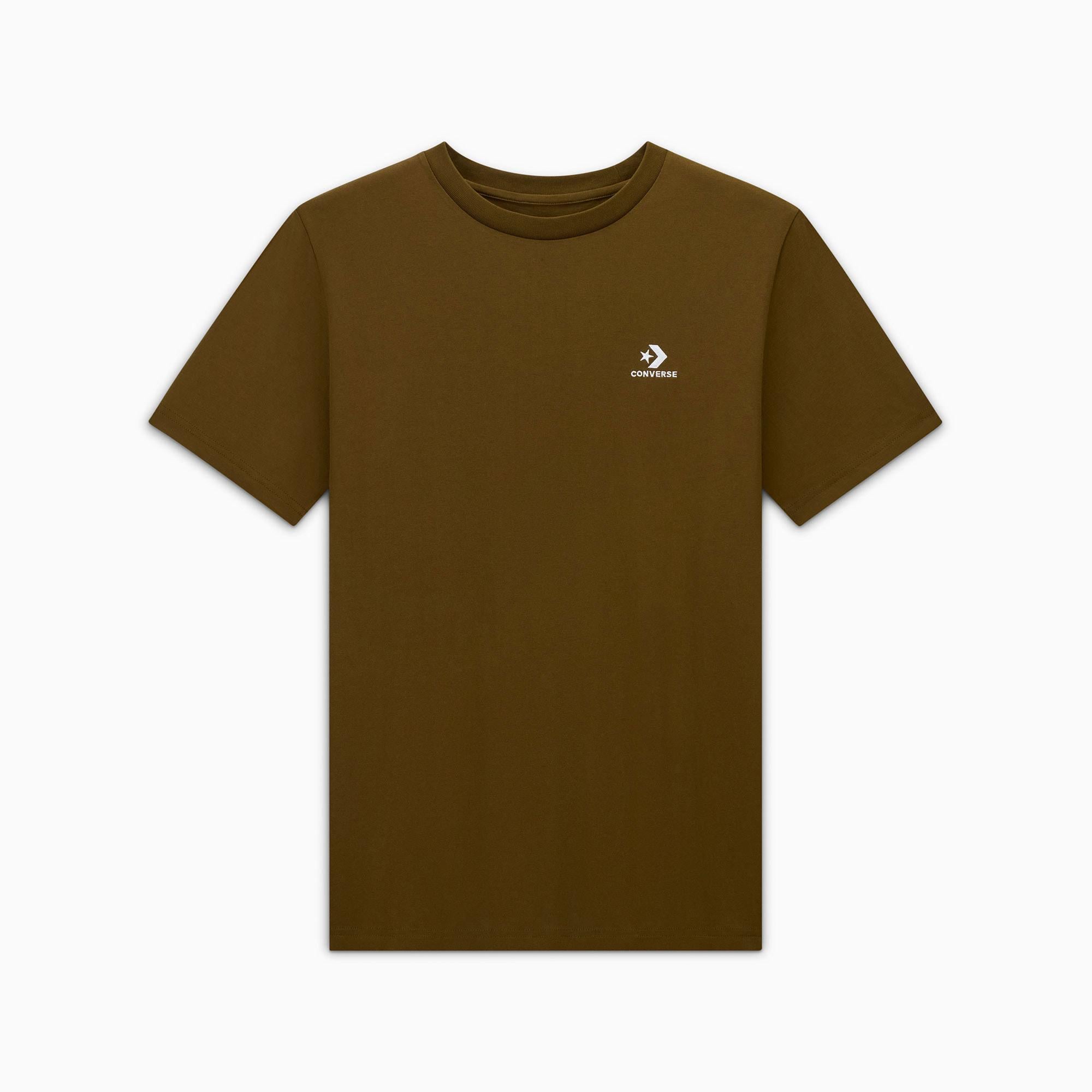 Converse Go-To Star Chevron Unisex Kahverengi T-Shirt