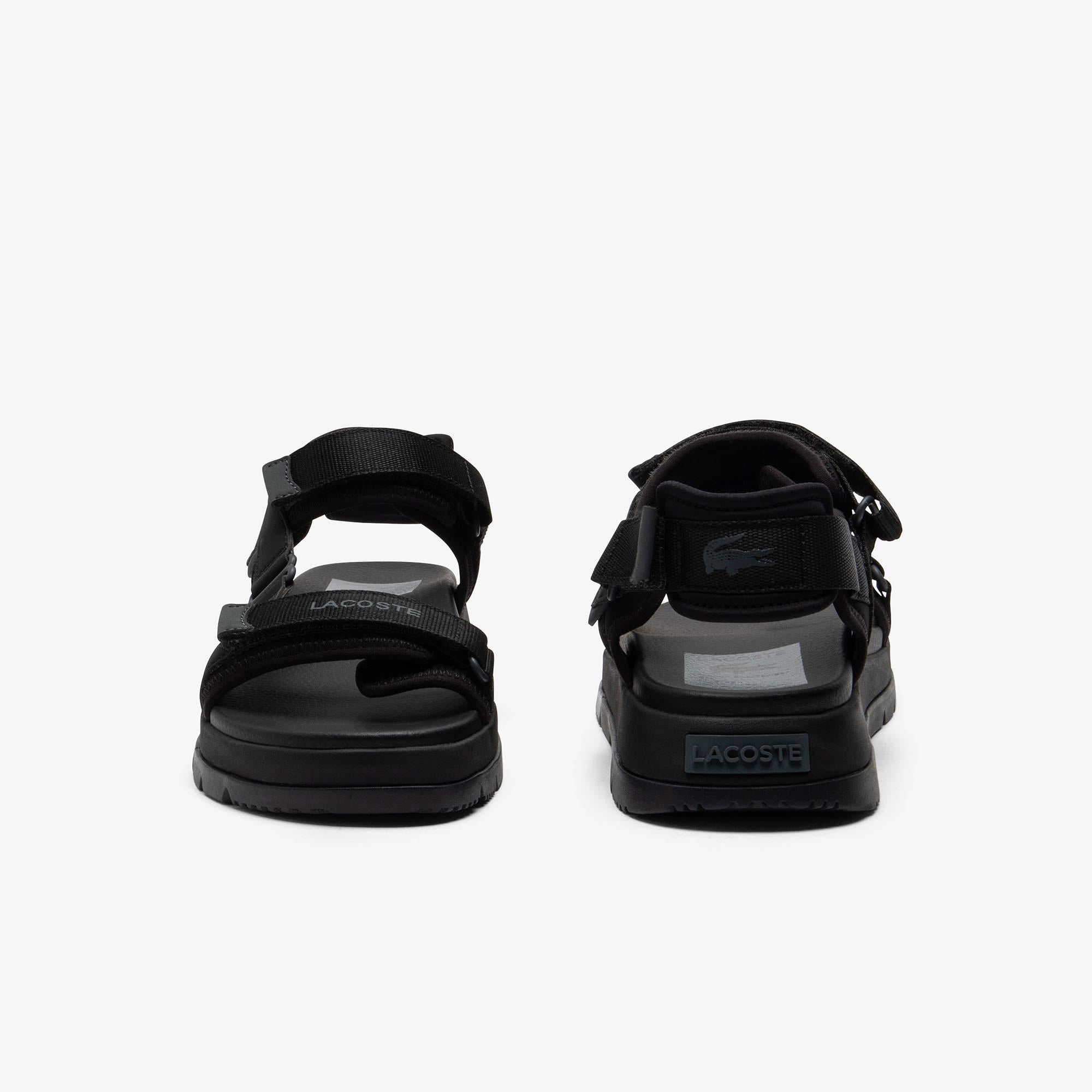 Suruga Premium Erkek Siyah Sandalet