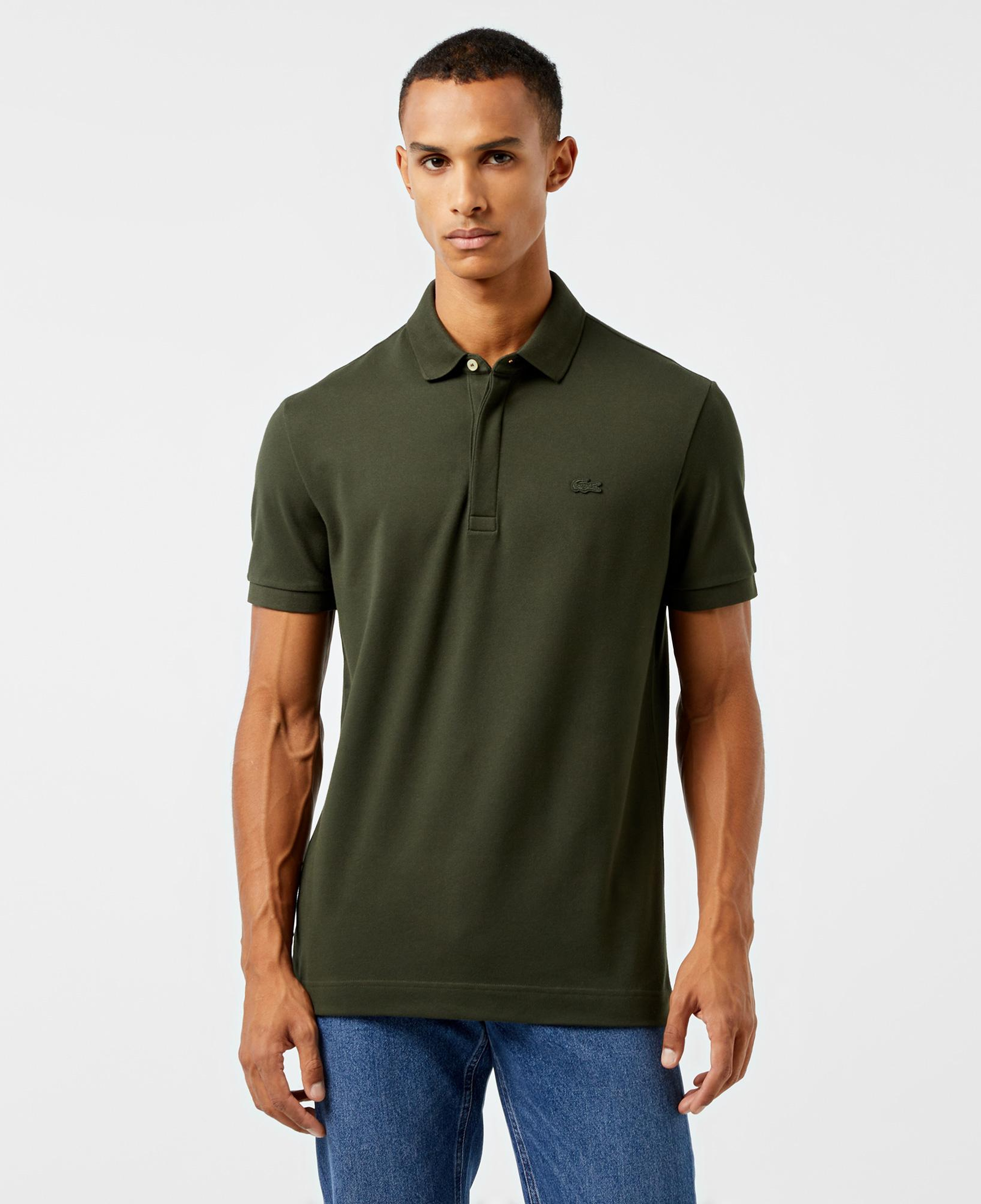 Erkek Regular Fit Haki Paris Polo