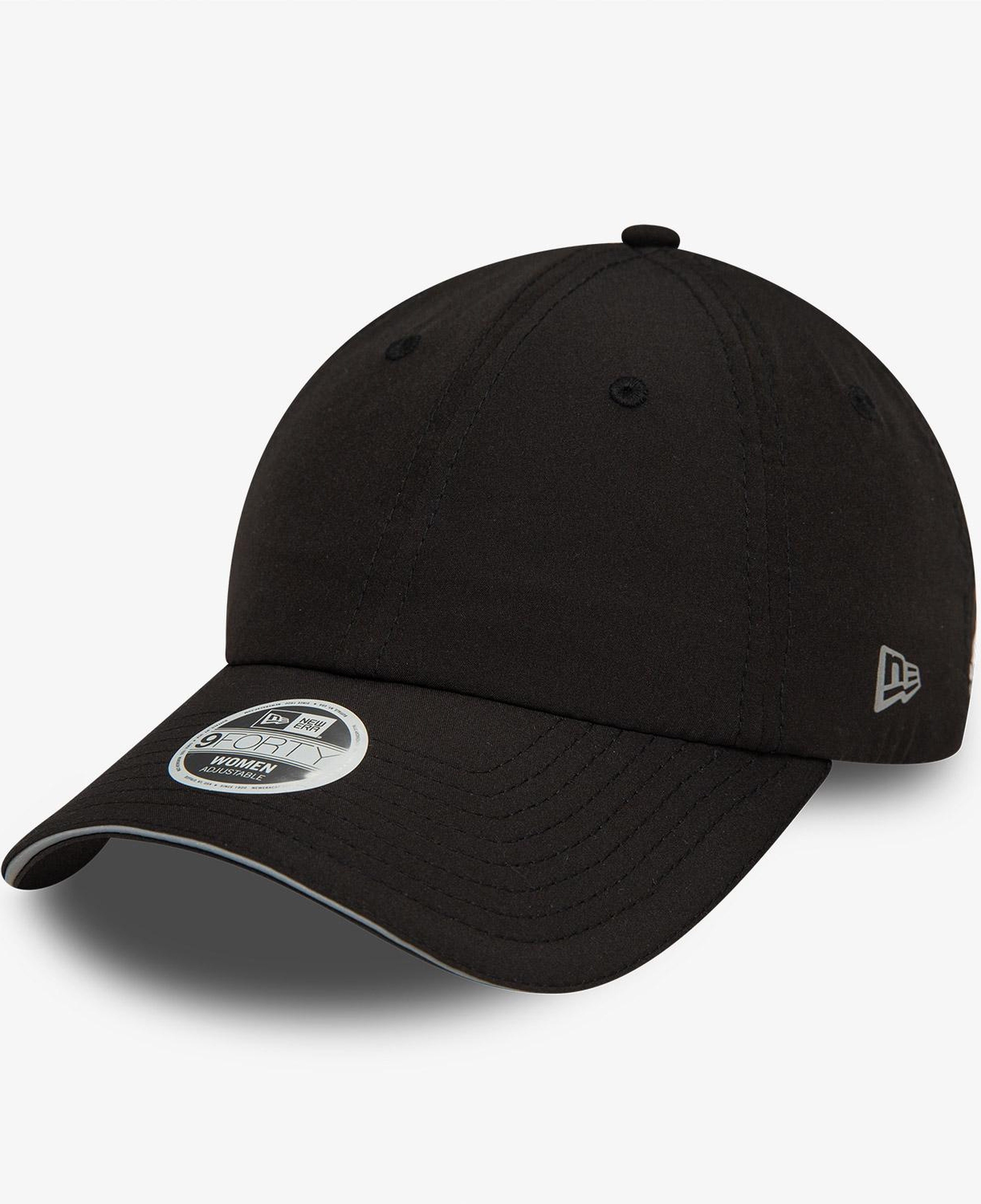 New Era Open Back Unisex Siyah Şapka