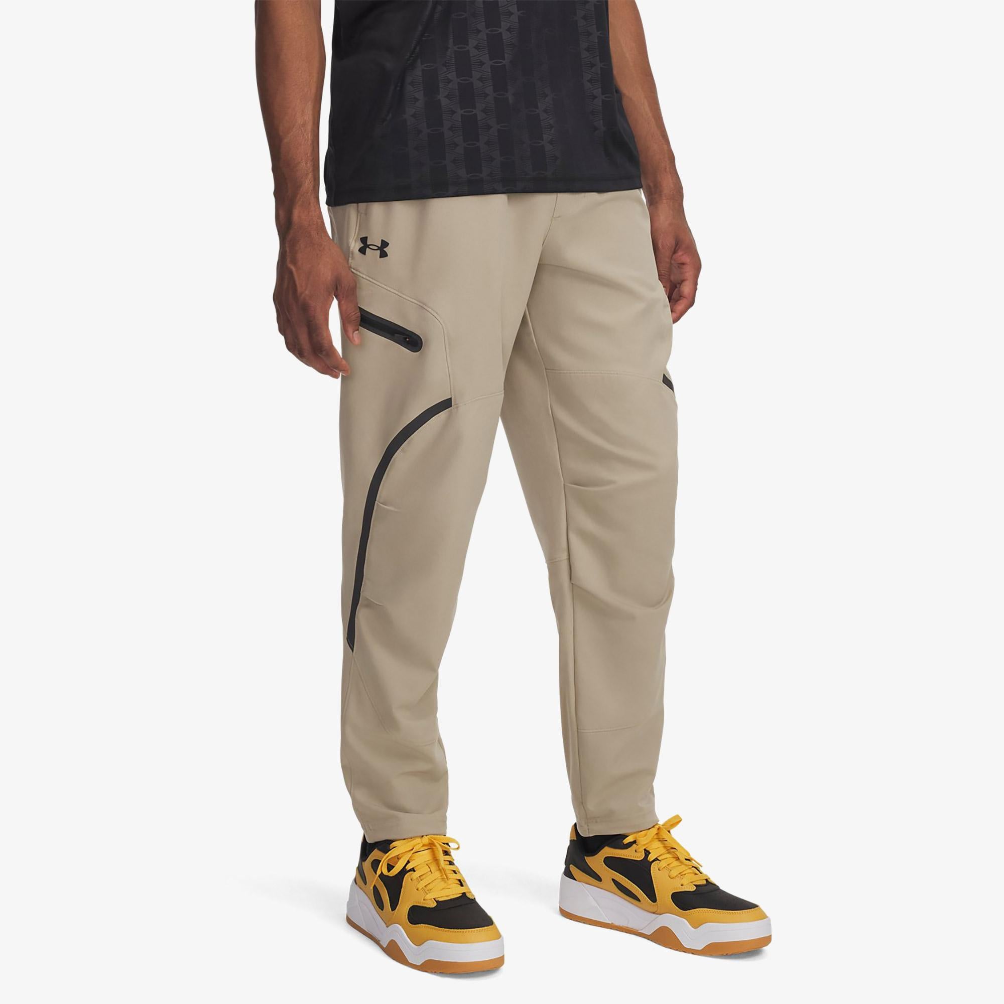 Under Armour Unstoppable Cargo Erkek Bej Eşofman Altı