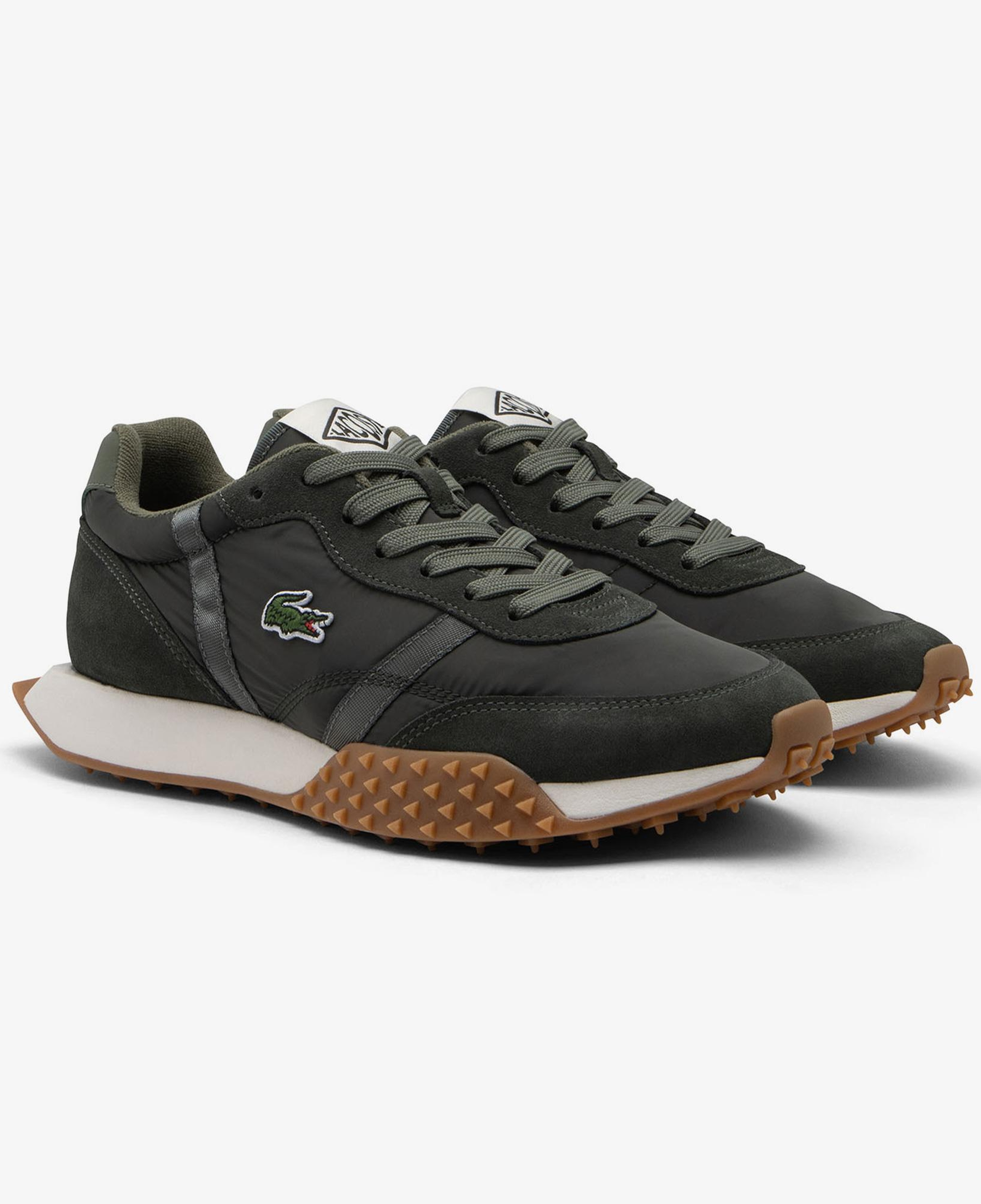 Lacoste L-Spin Evo Erkek Yeşil Sneaker