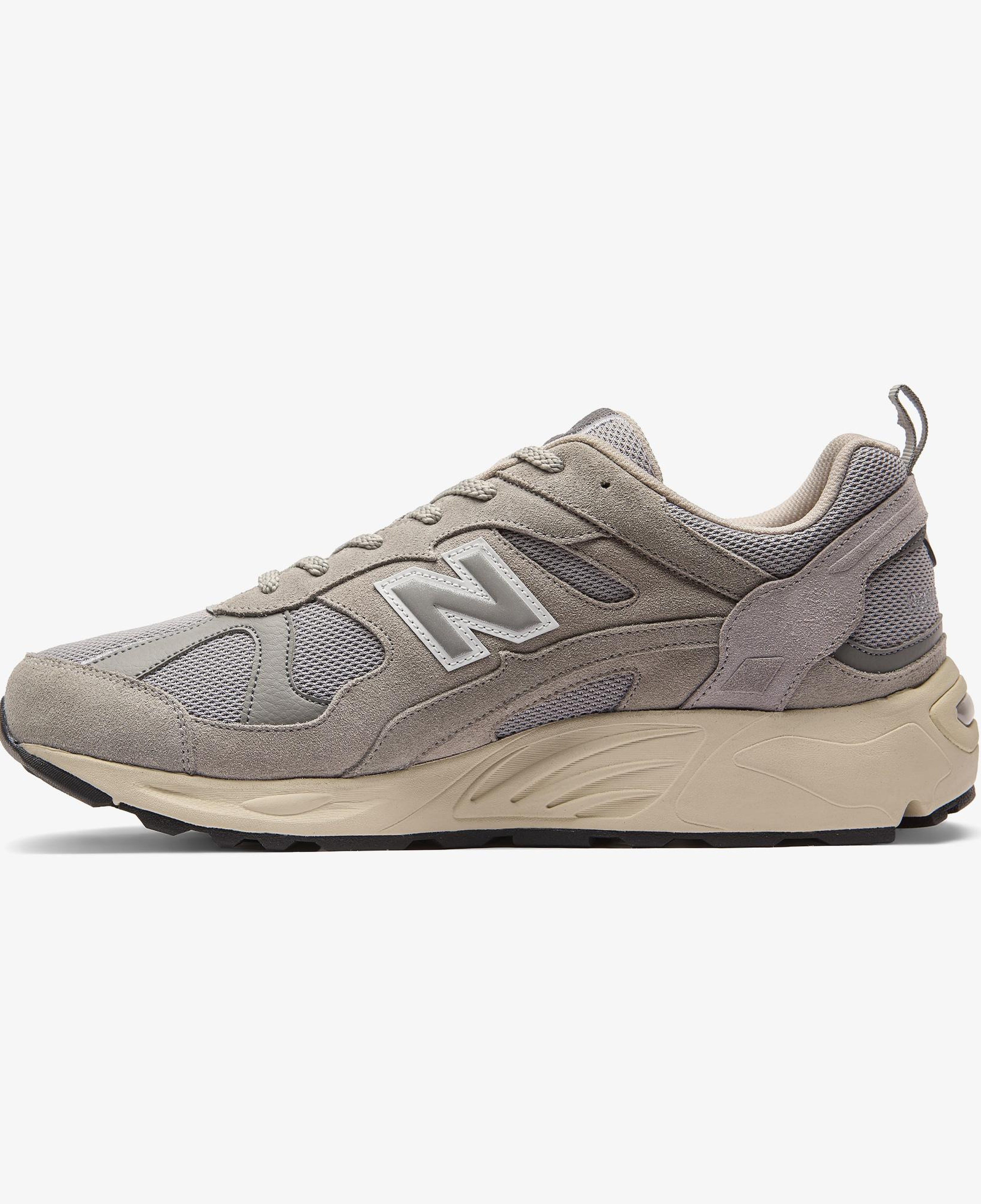 New Balance 878 Unisex Gri Spor Ayakkabı