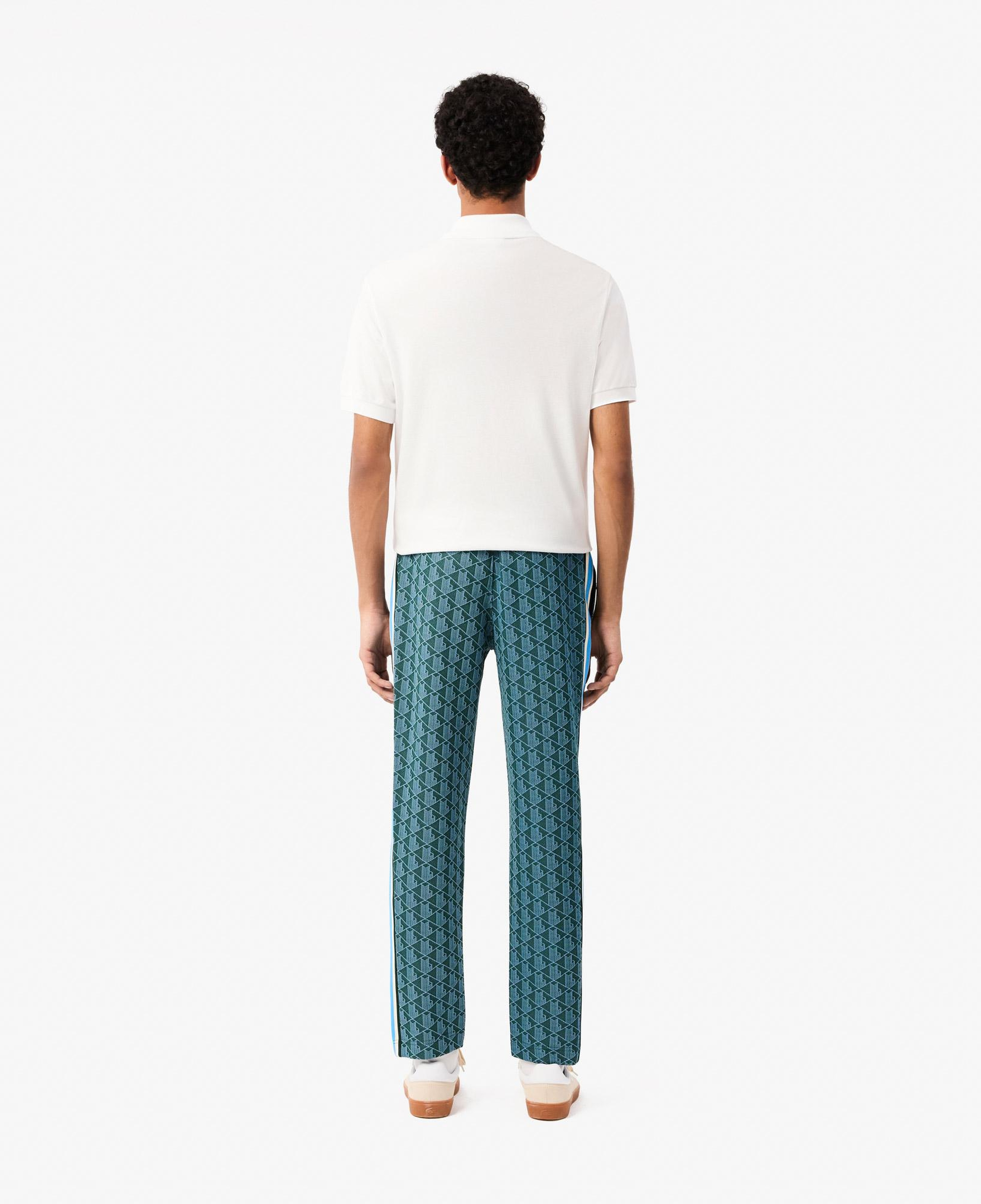 Lacoste Paris Erkek Regular Fit Monogram Yeşil Eşofman Altı