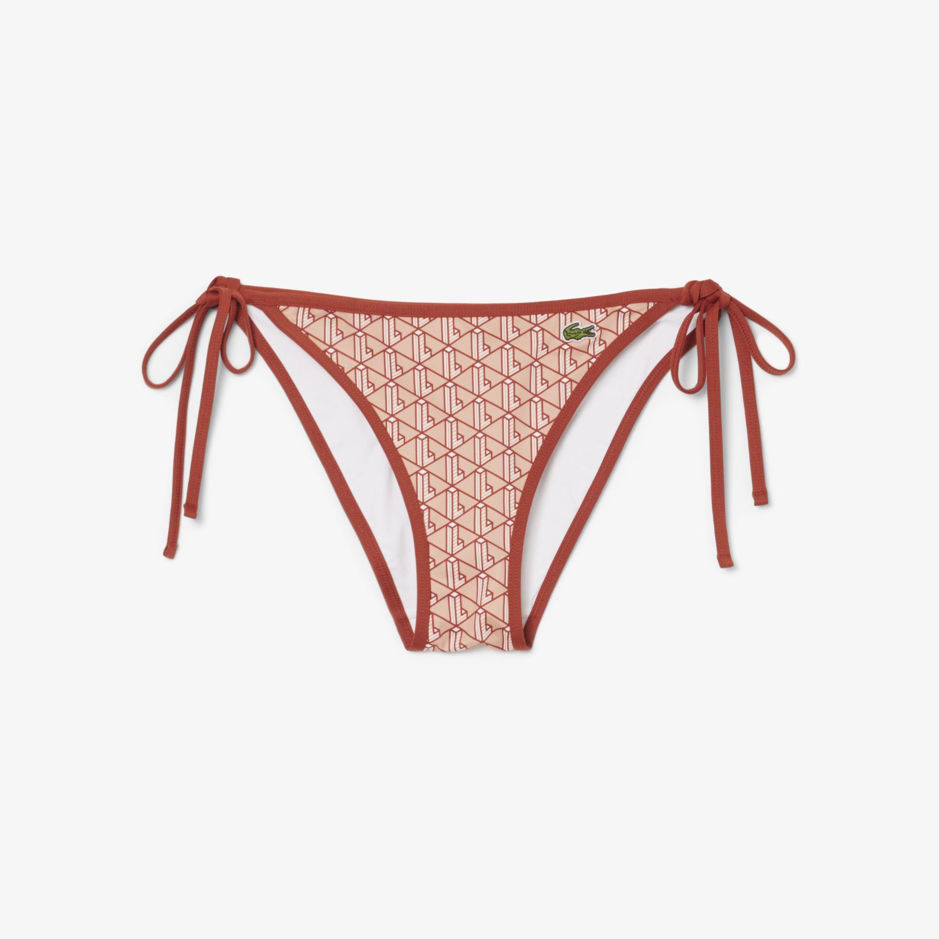 Lacoste Kadın Monogram Kırmızı Bikini Altı