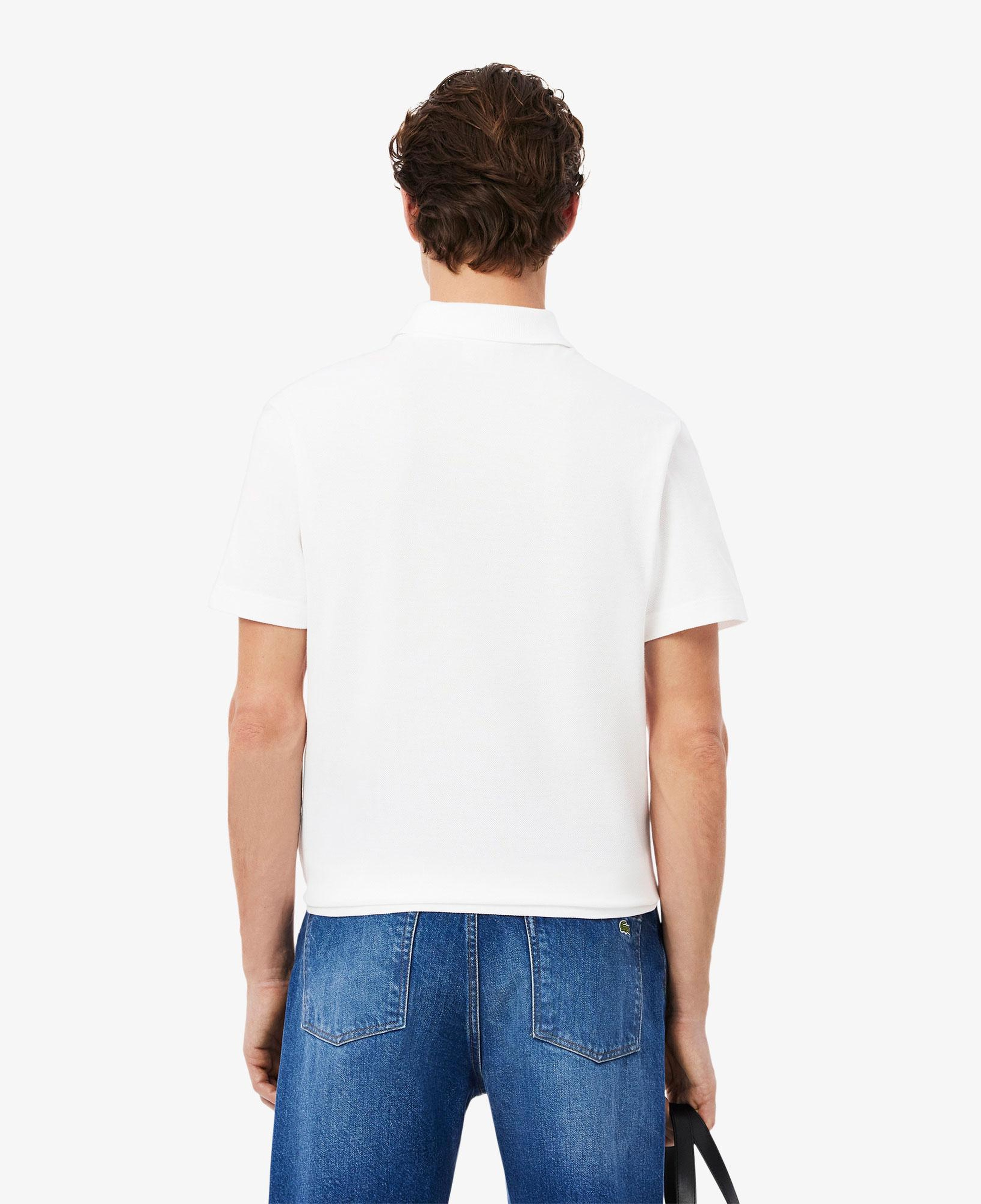 L.12.12 Erkek Classic Fit Beyaz Polo