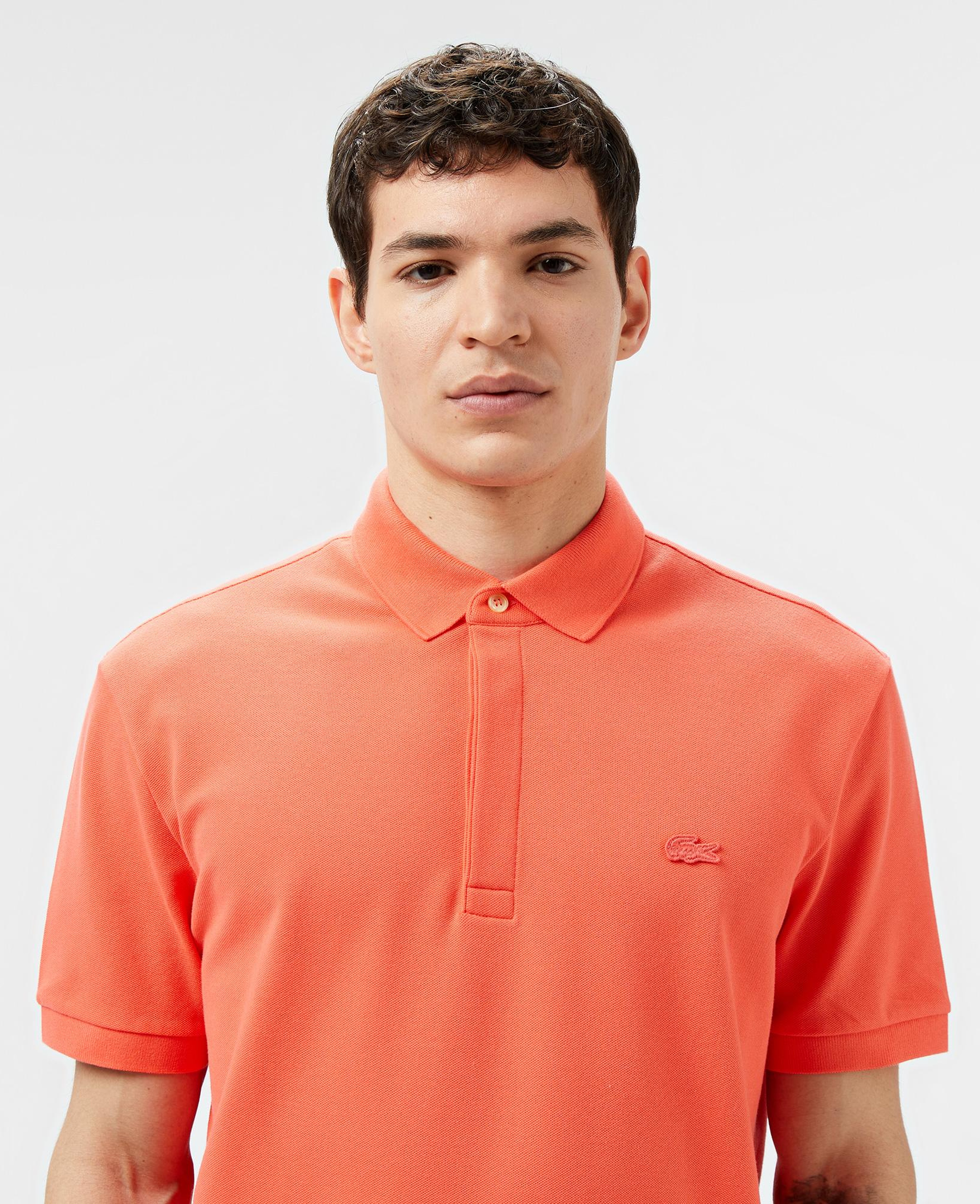 Erkek Regular Fit Turuncu Paris Polo