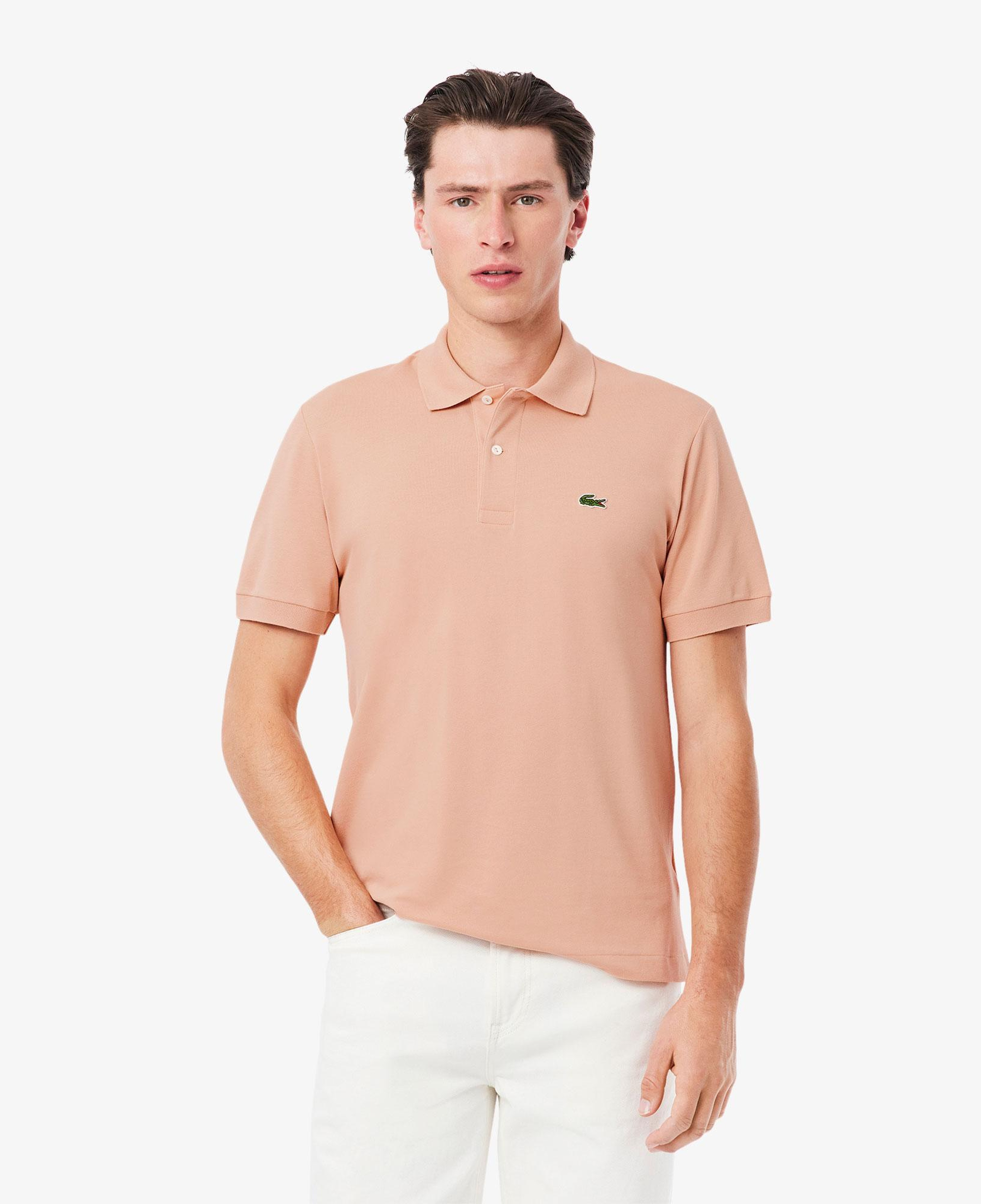 L.12.12 Light Erkek Classic Fit Pembe Polo