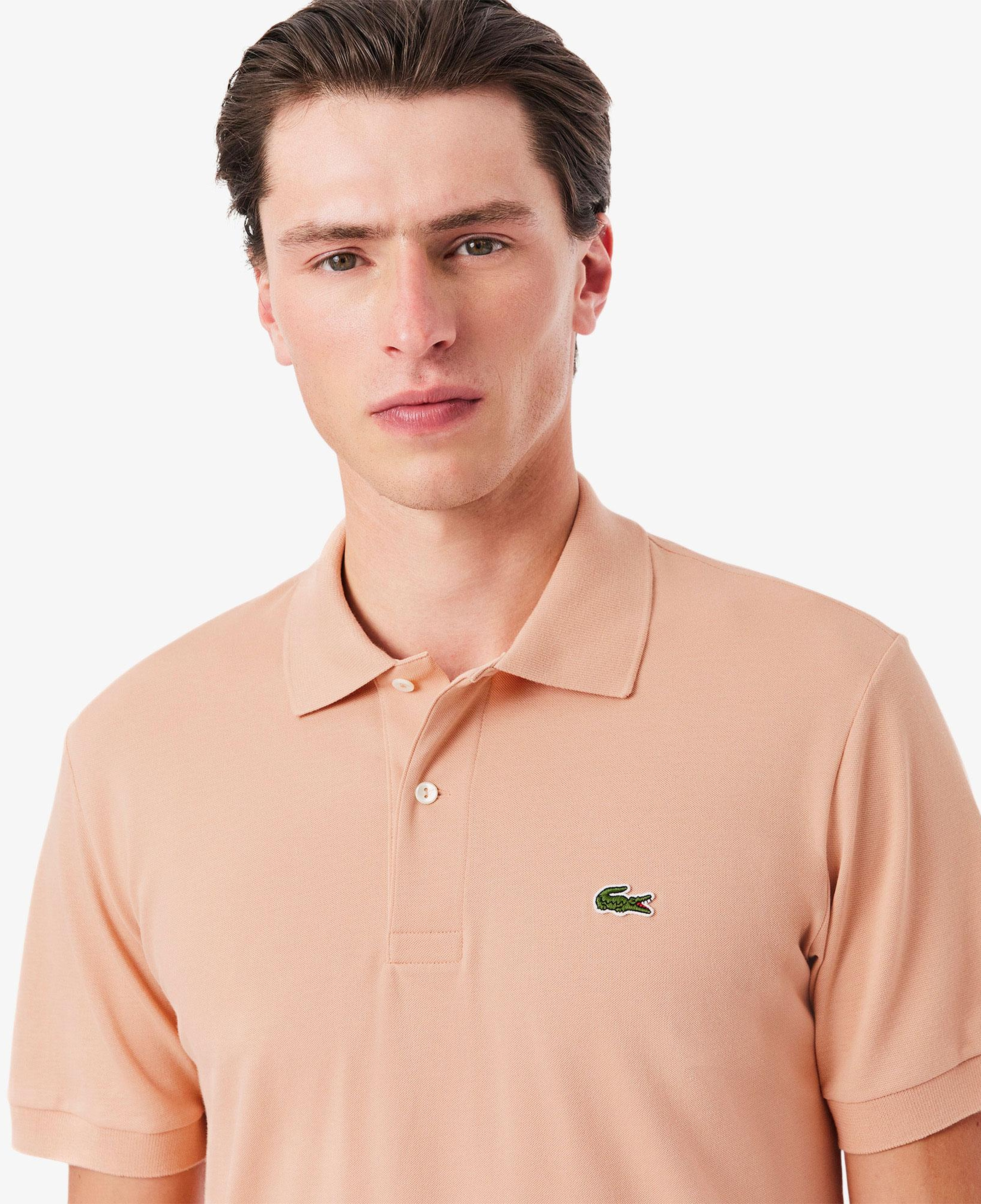 L.12.12 Light Erkek Classic Fit Pembe Polo