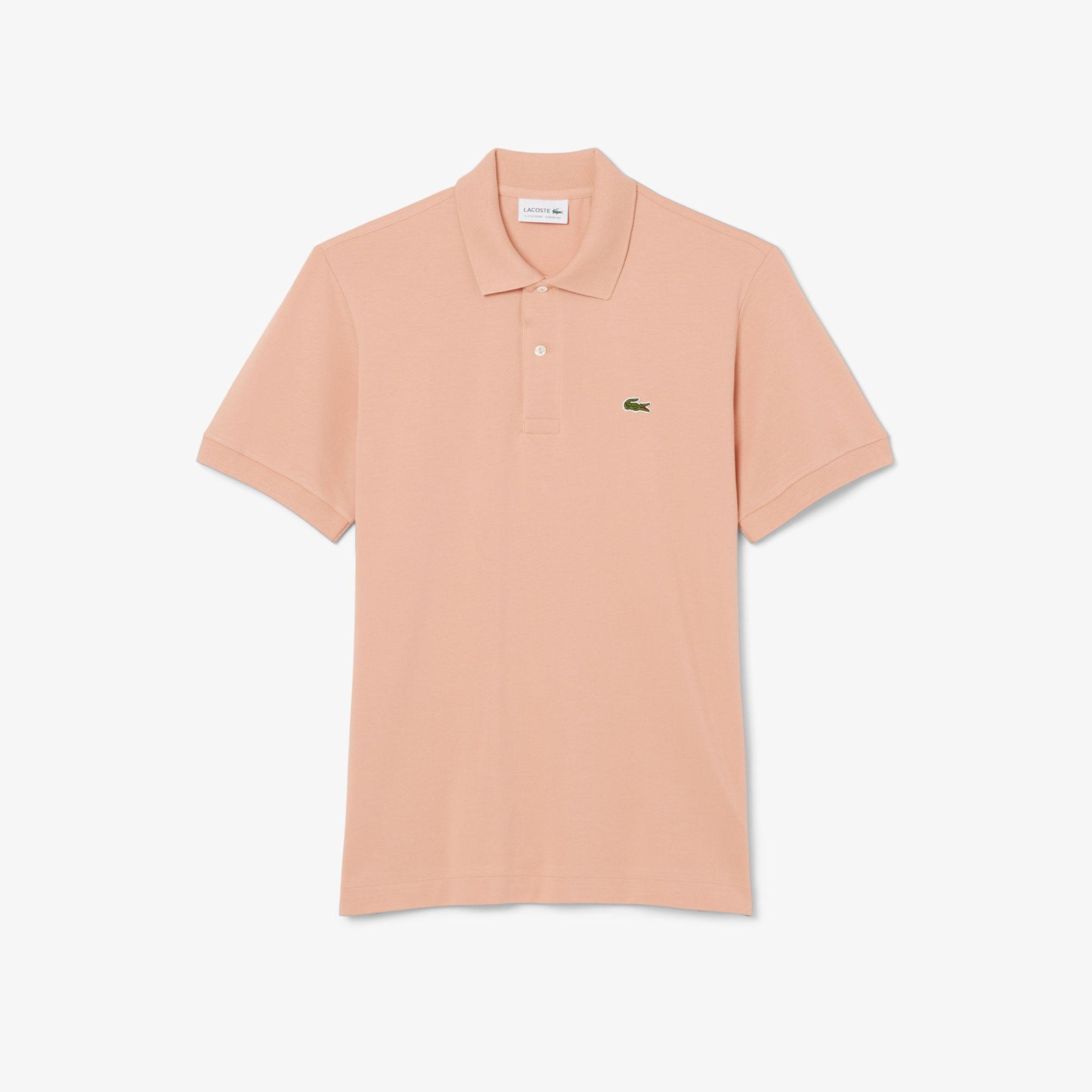 L.12.12 Light Erkek Classic Fit Pembe Polo