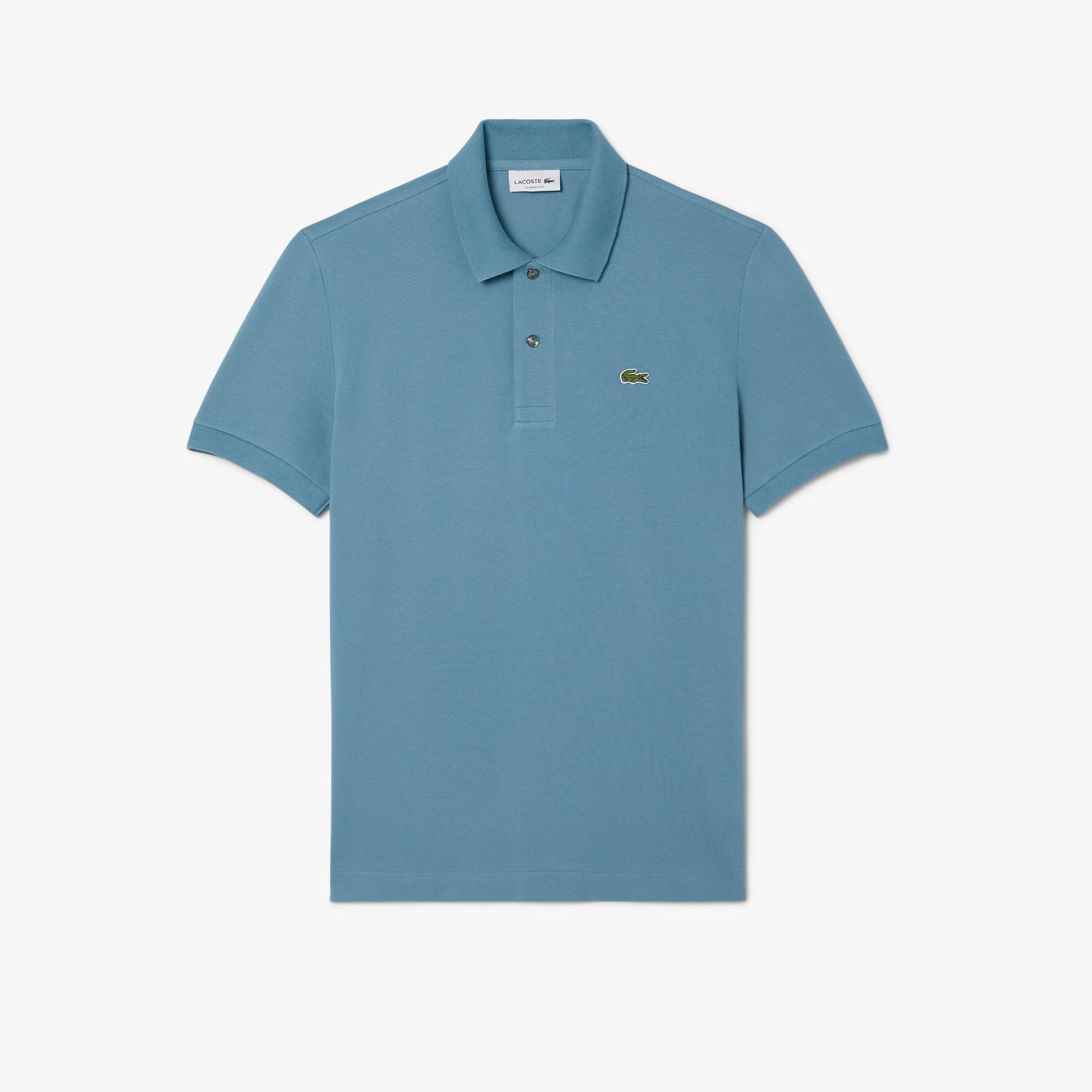 L.12.12 Light Erkek Classic Fit Mavi Polo