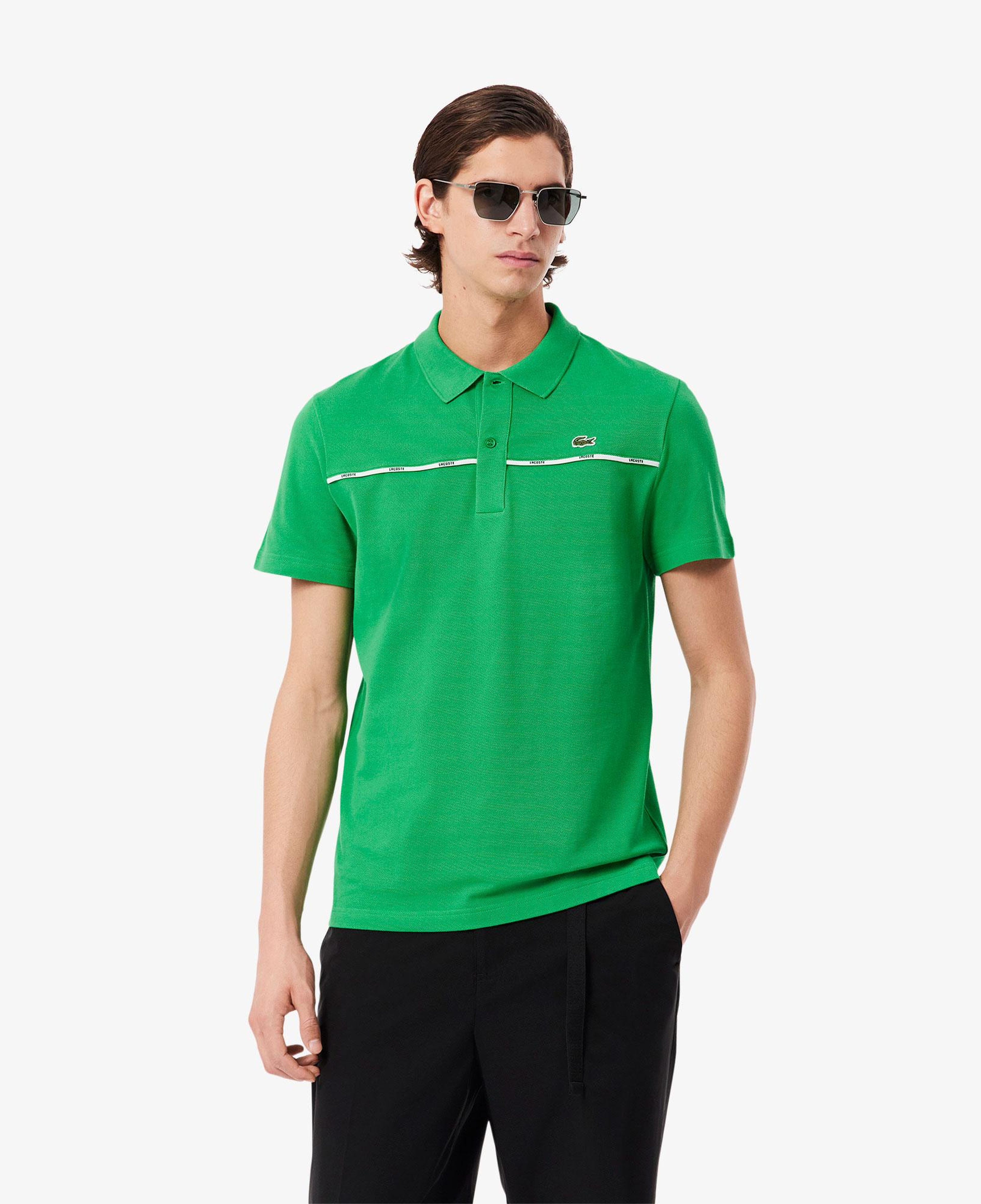 L.12.12 Erkek Classic Fit Yeşil Polo