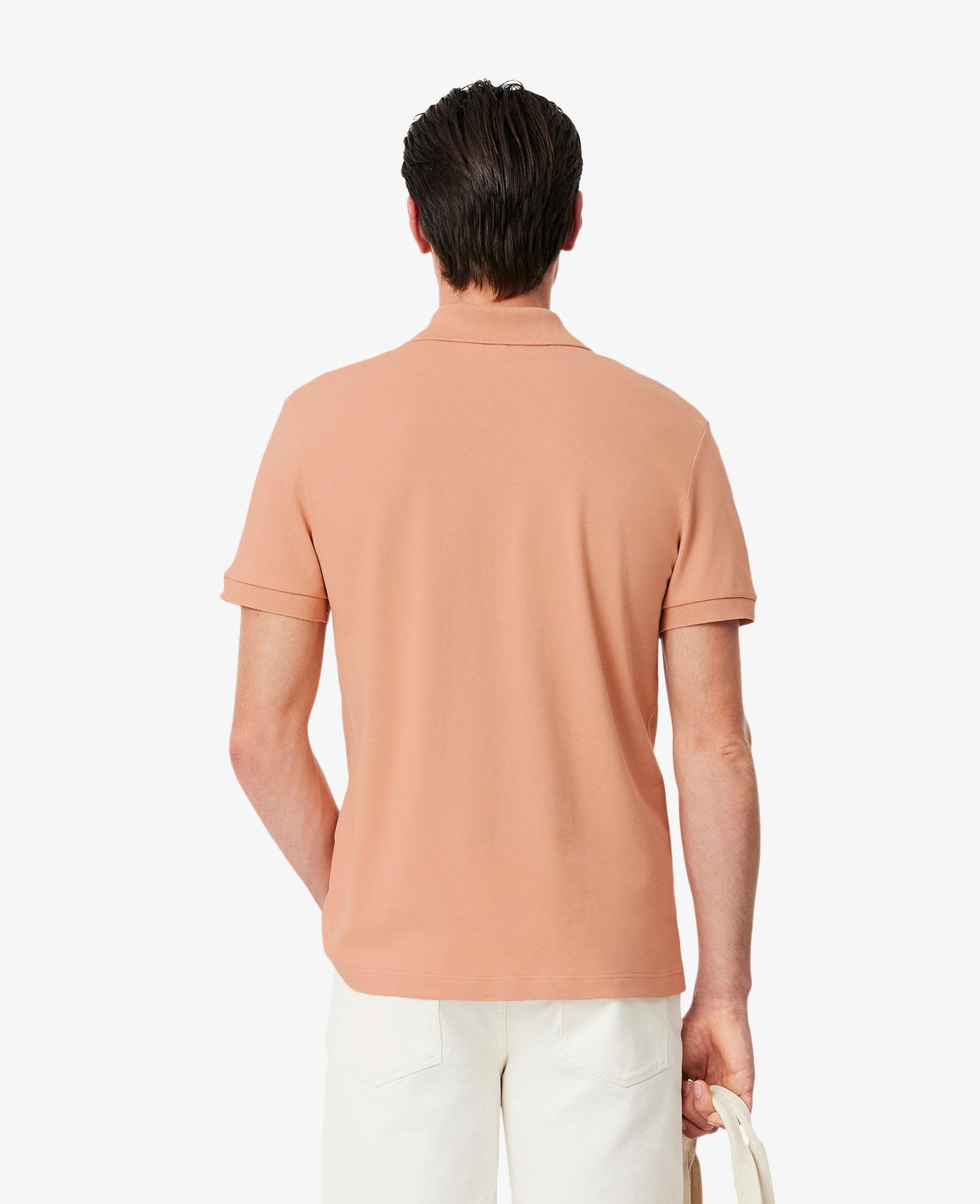 Erkek Classic Fit Pembe Paris Polo