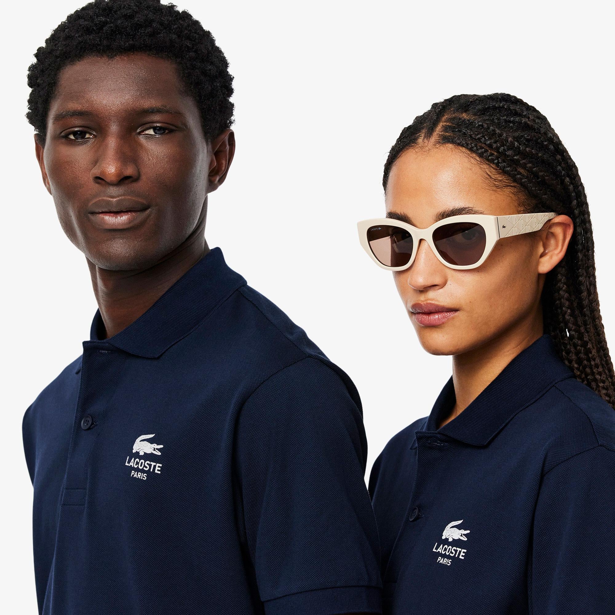 L.12.12 Unisex Classic Fit Lacivert Polo