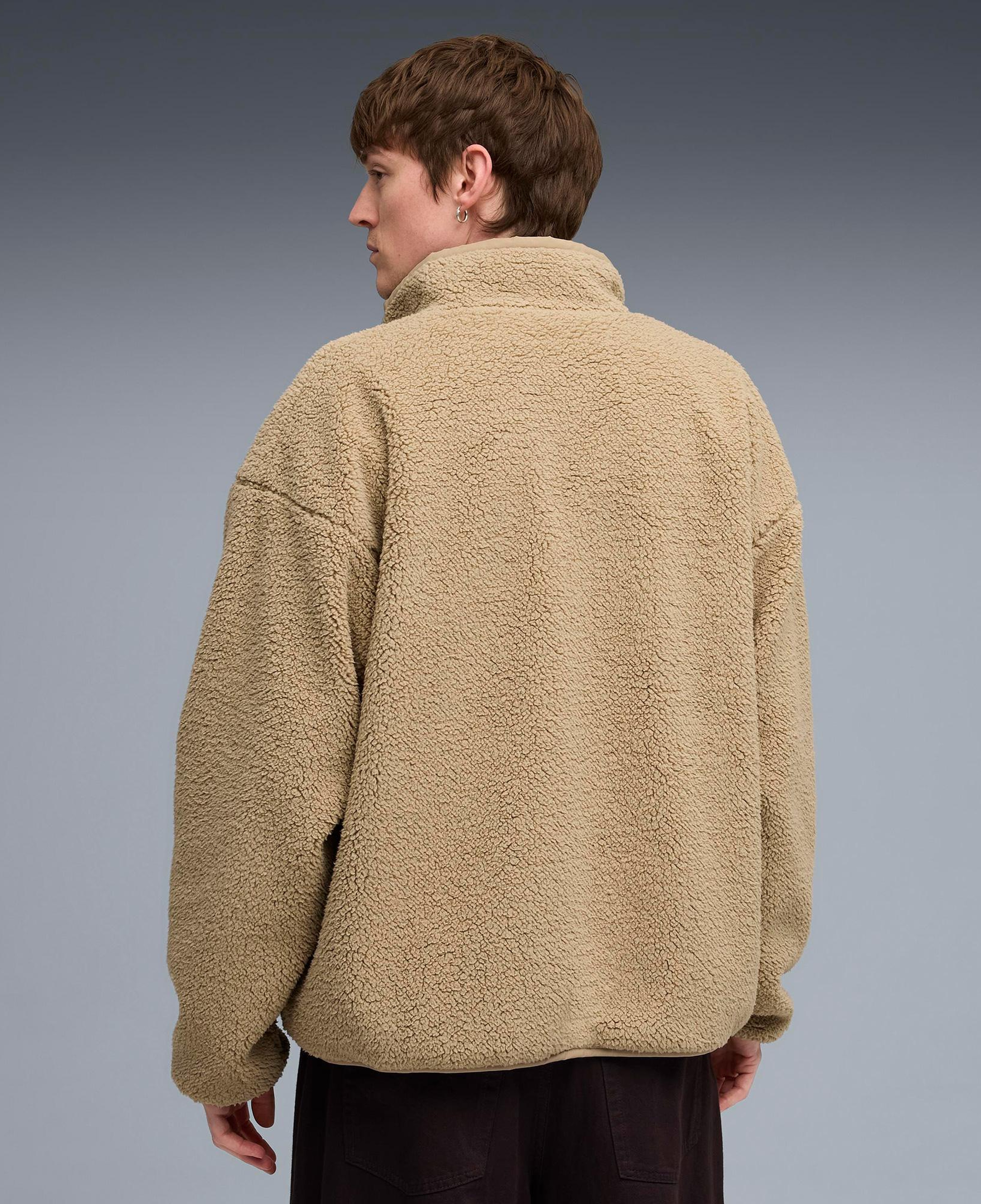 Puma Reversible Sherpa Erkek Krem Ceket
