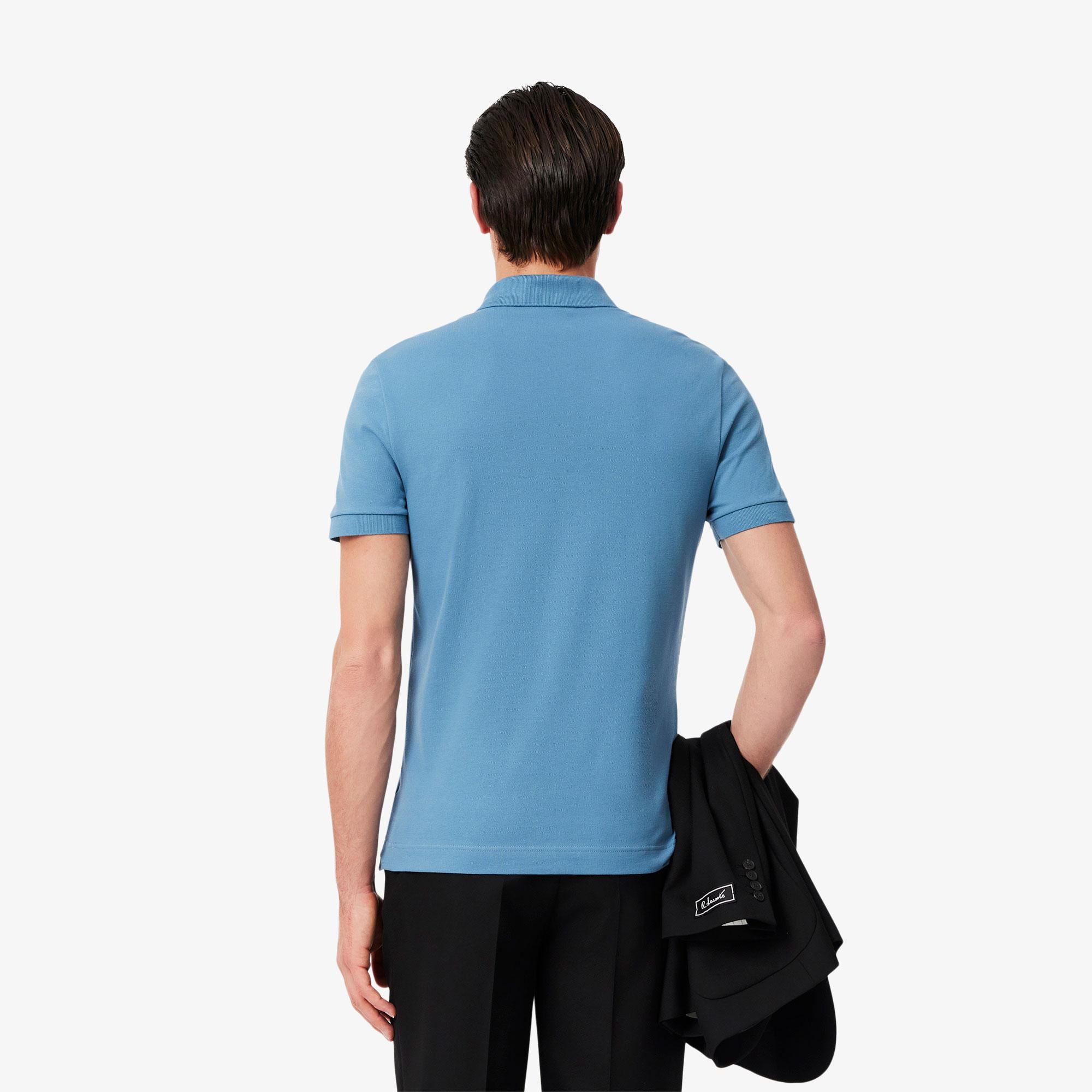 Erkek Regular Fit Mavi Paris Polo