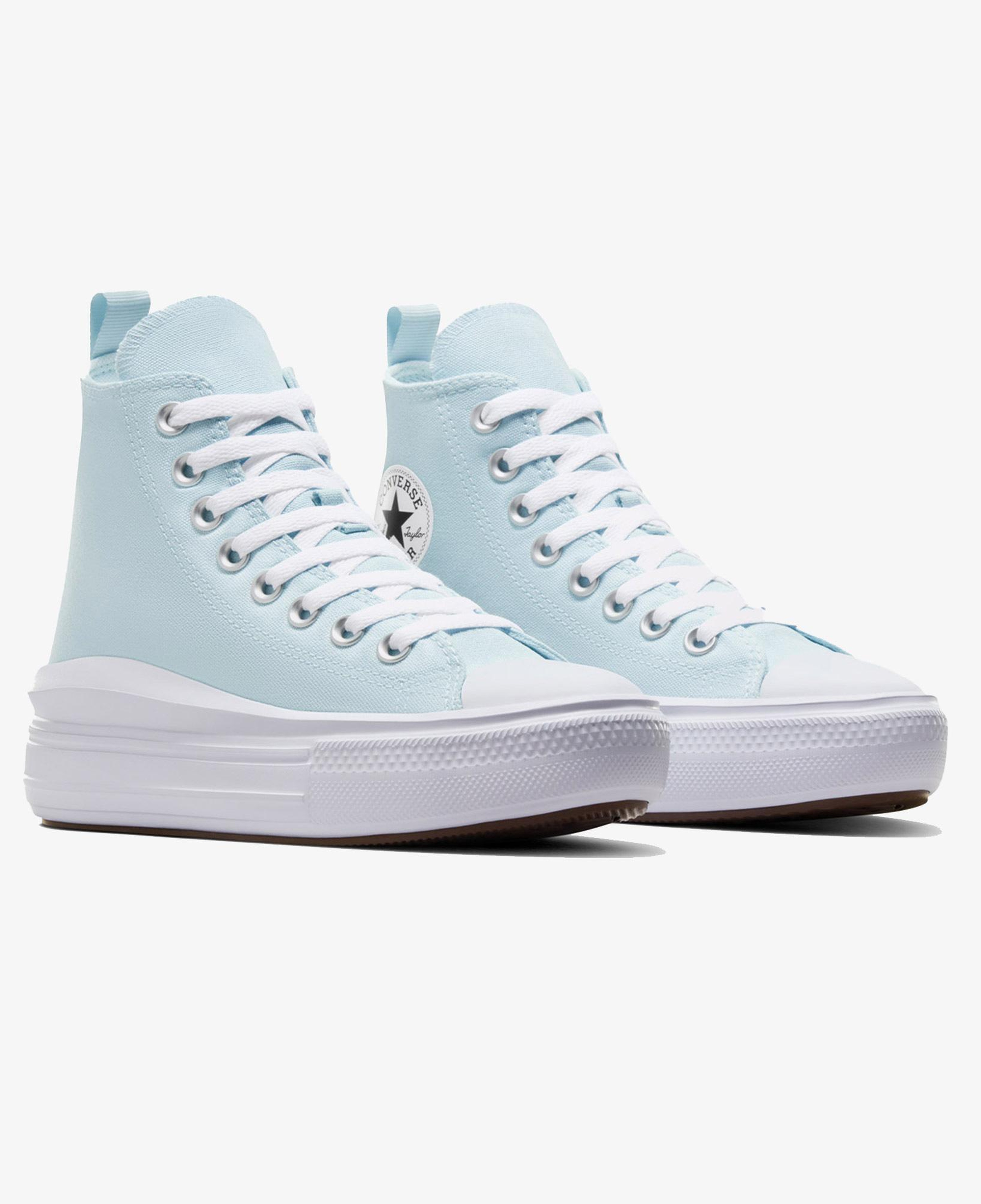 Converse Chuck Taylor All Star Move Platform Çocuk Mavi Sneaker