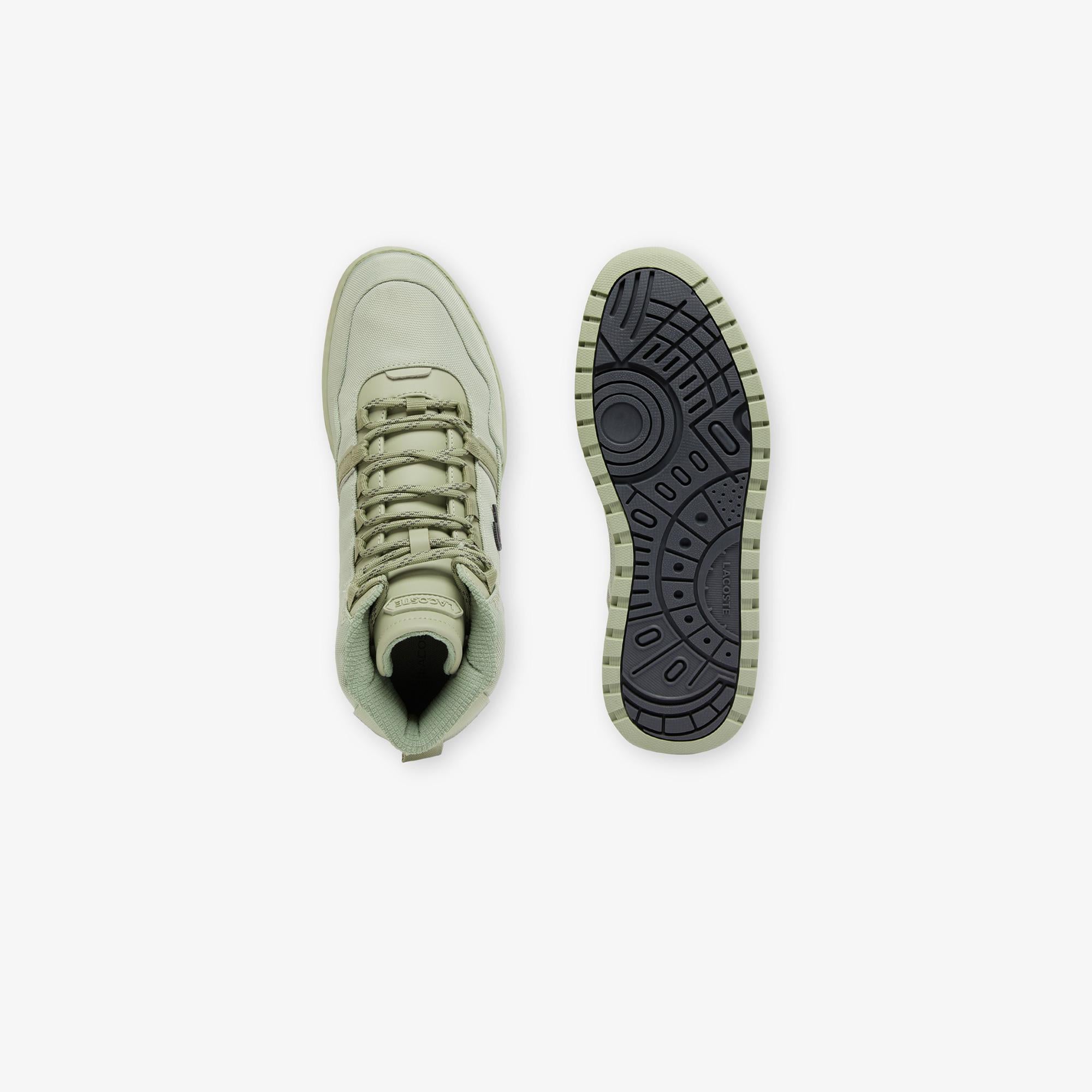 Lacoste T-Clip Winter Mid Erkek Yeşil Sneaker