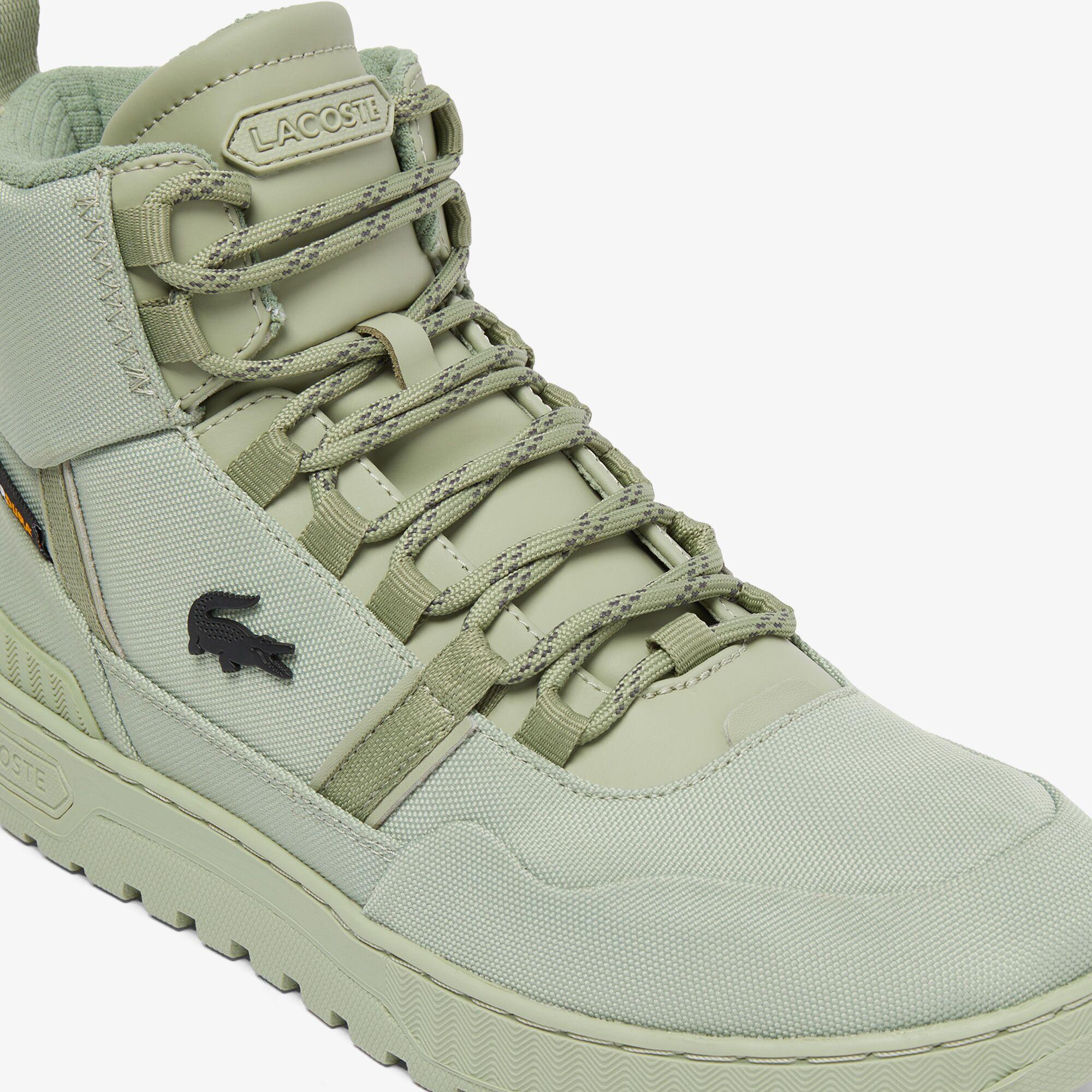 Lacoste T-Clip Winter Mid Erkek Yeşil Sneaker