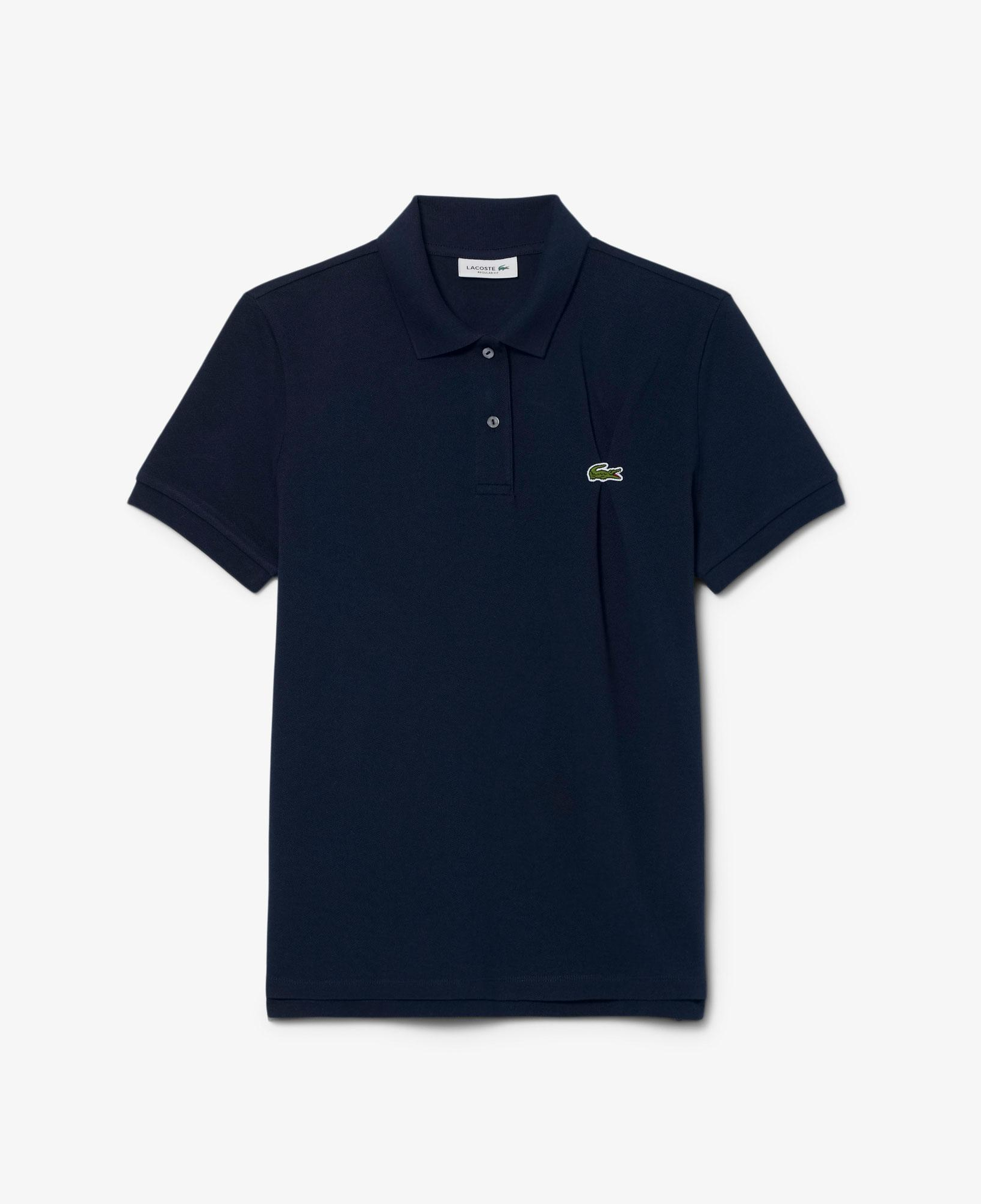 Kadın Regular Fit Organik Pamuk Lacivert Polo