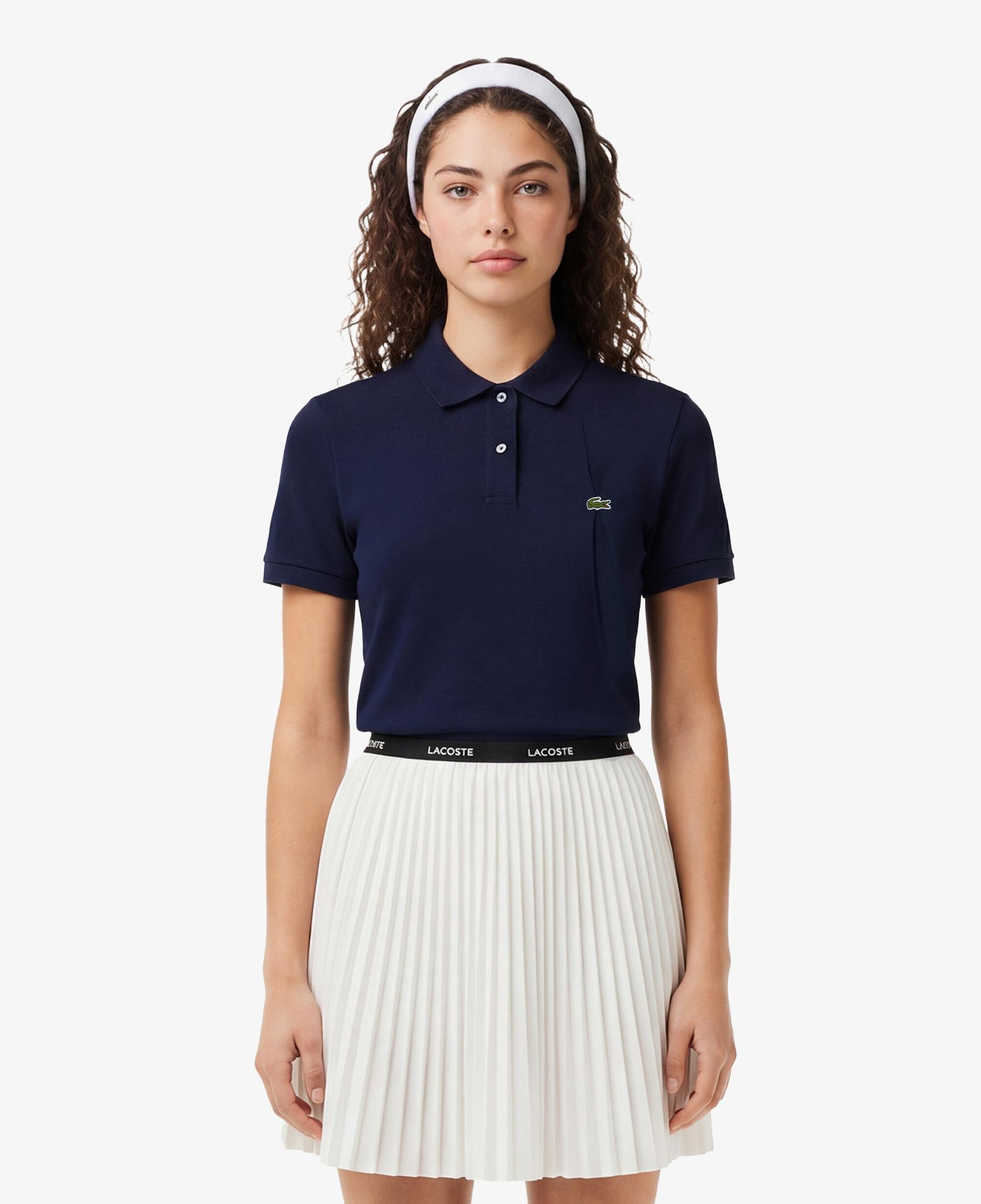Kadın Regular Fit Organik Pamuk Lacivert Polo