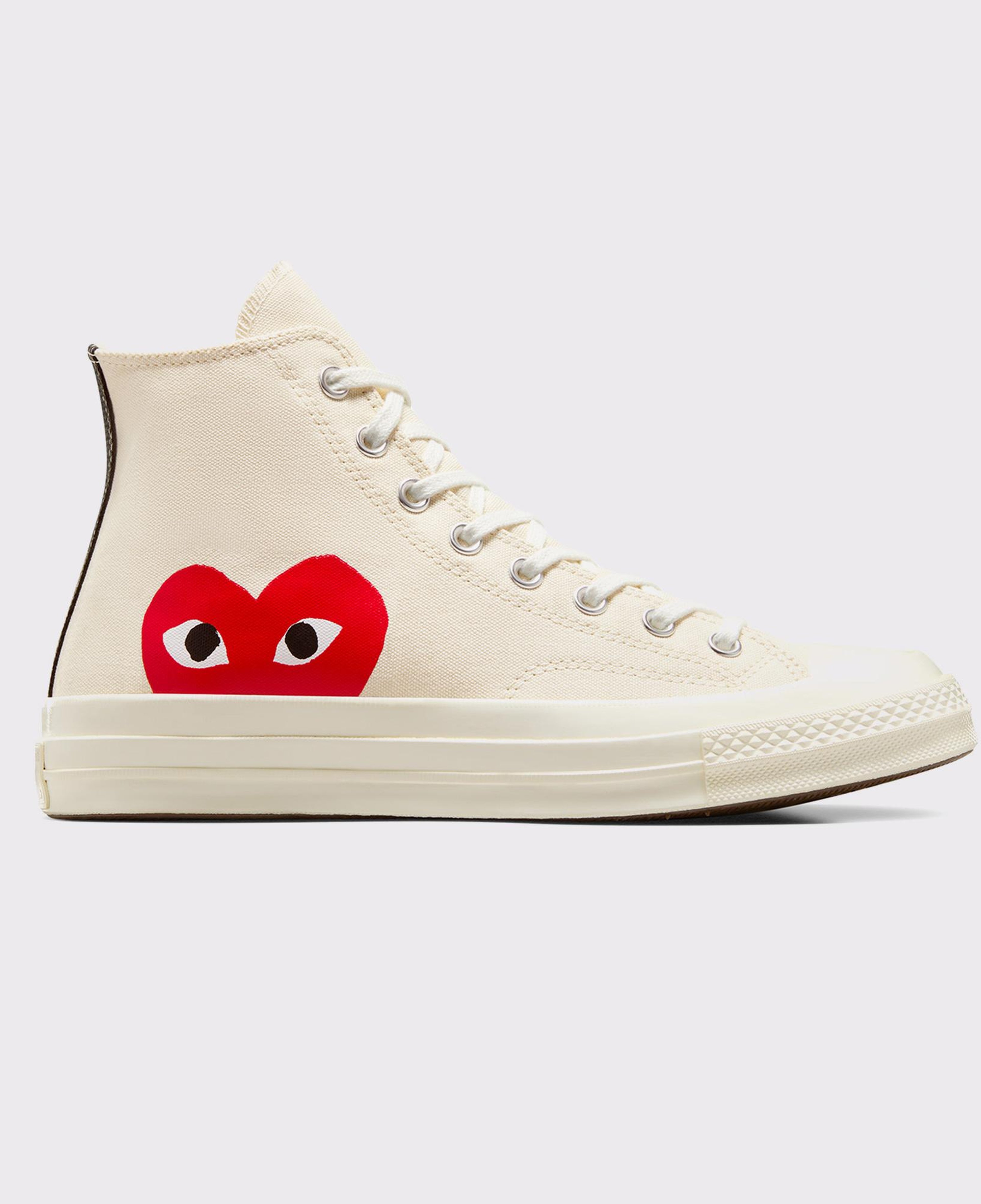 Converse X Comme Des Garçons Play Chuck 70 Unisex Krem Bilekli Sneaker
