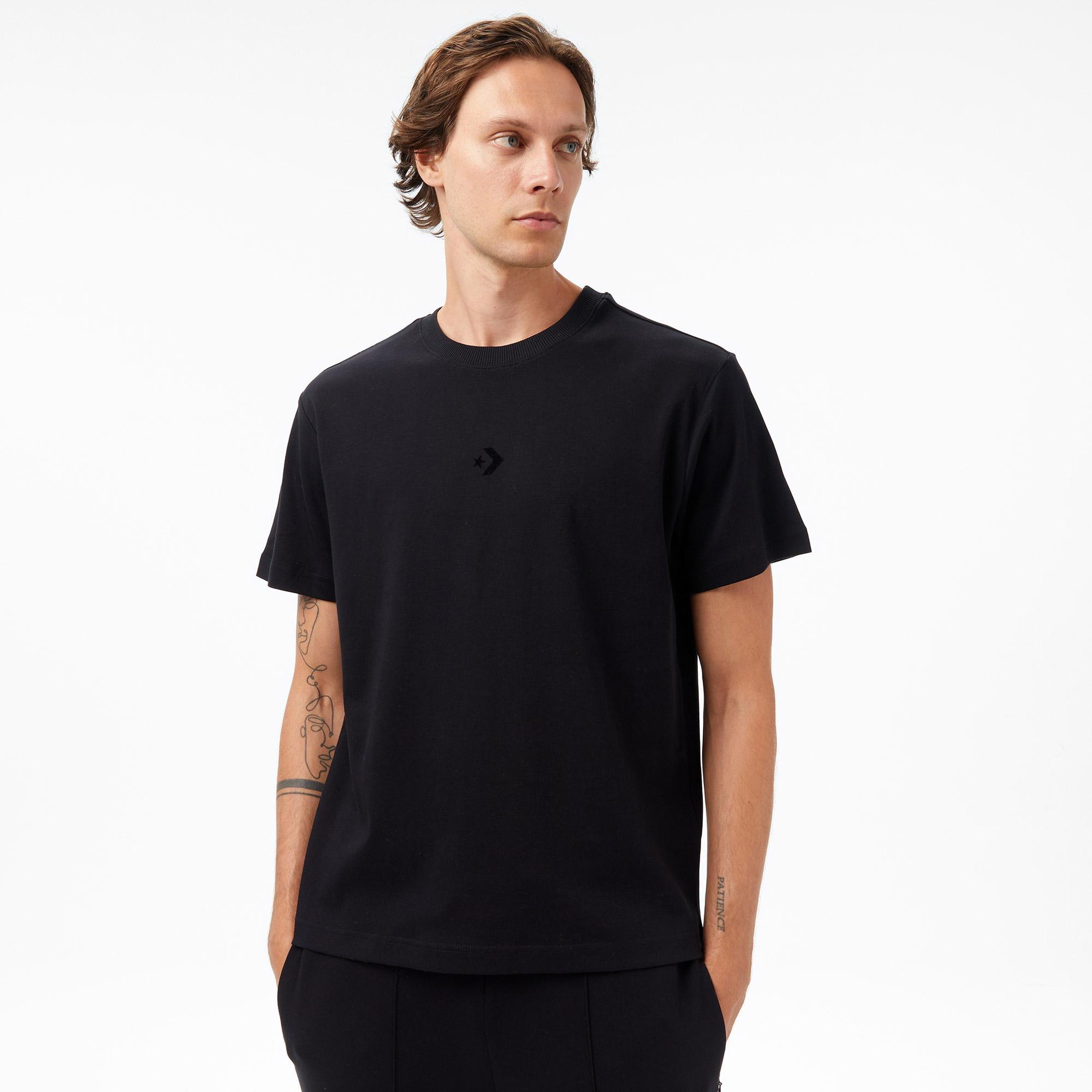 Converse Erkek Siyah T Shirt