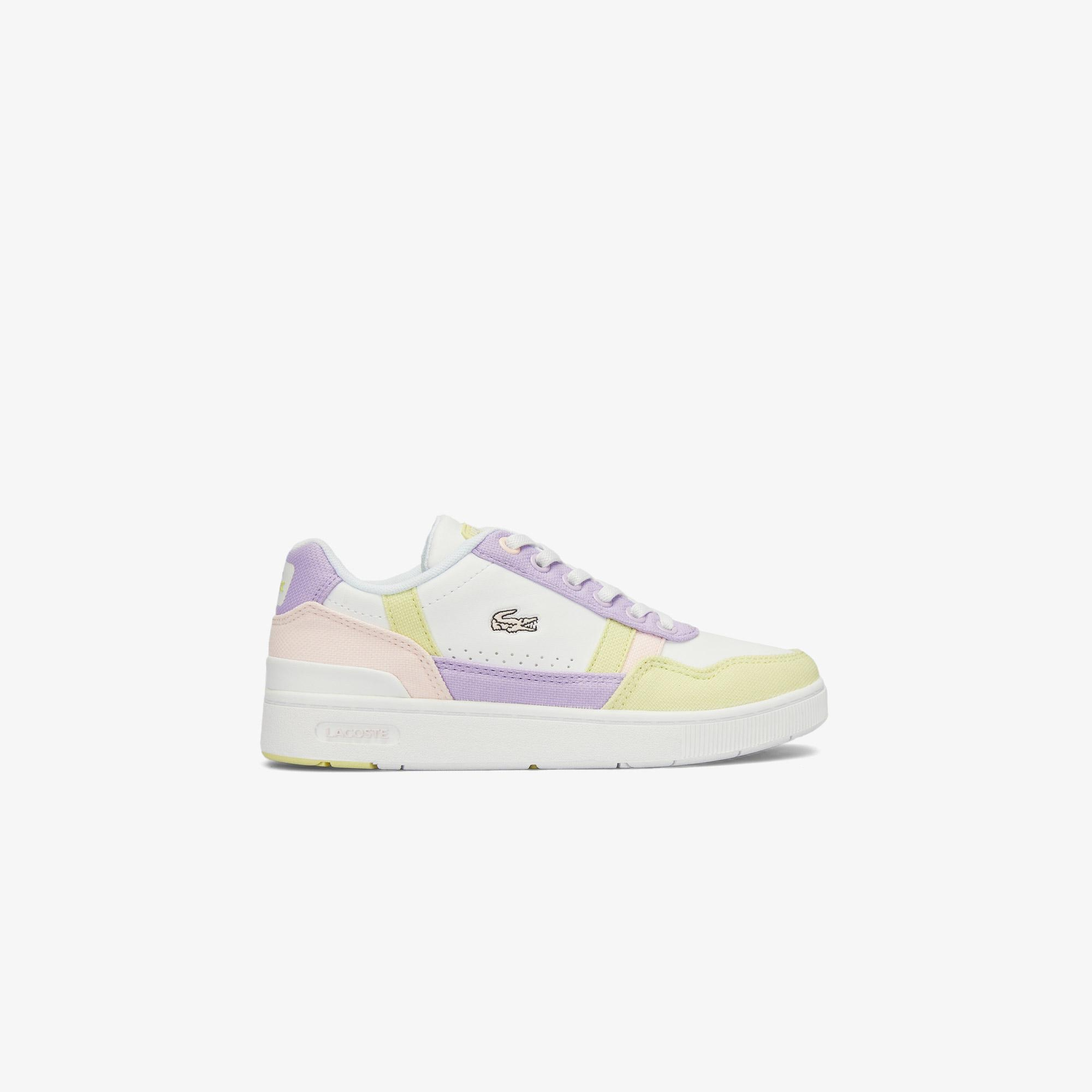 Lacoste T/CLIP Çocuk Beyaz/Pembe Sneaker