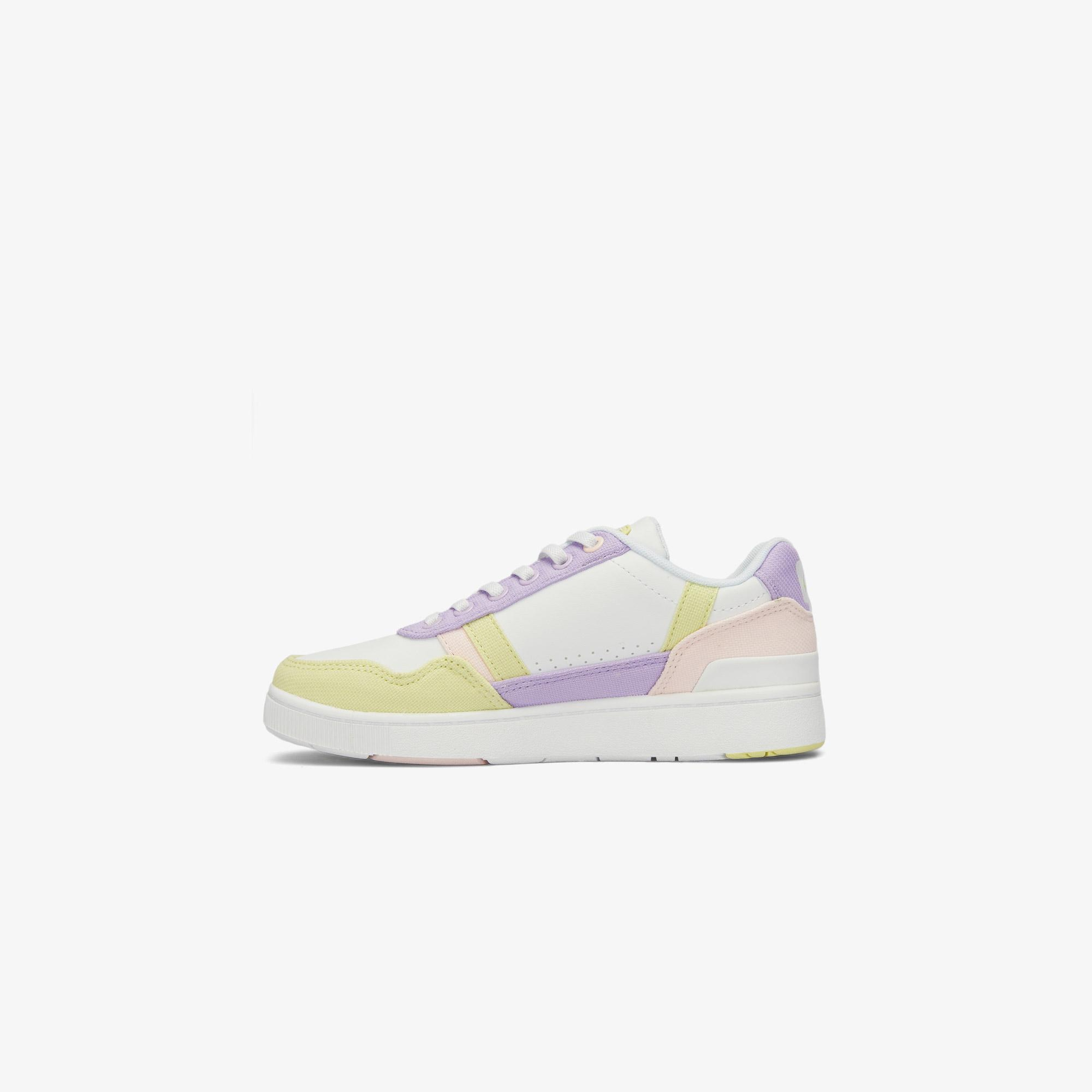 Lacoste T/CLIP Çocuk Beyaz/Pembe Sneaker