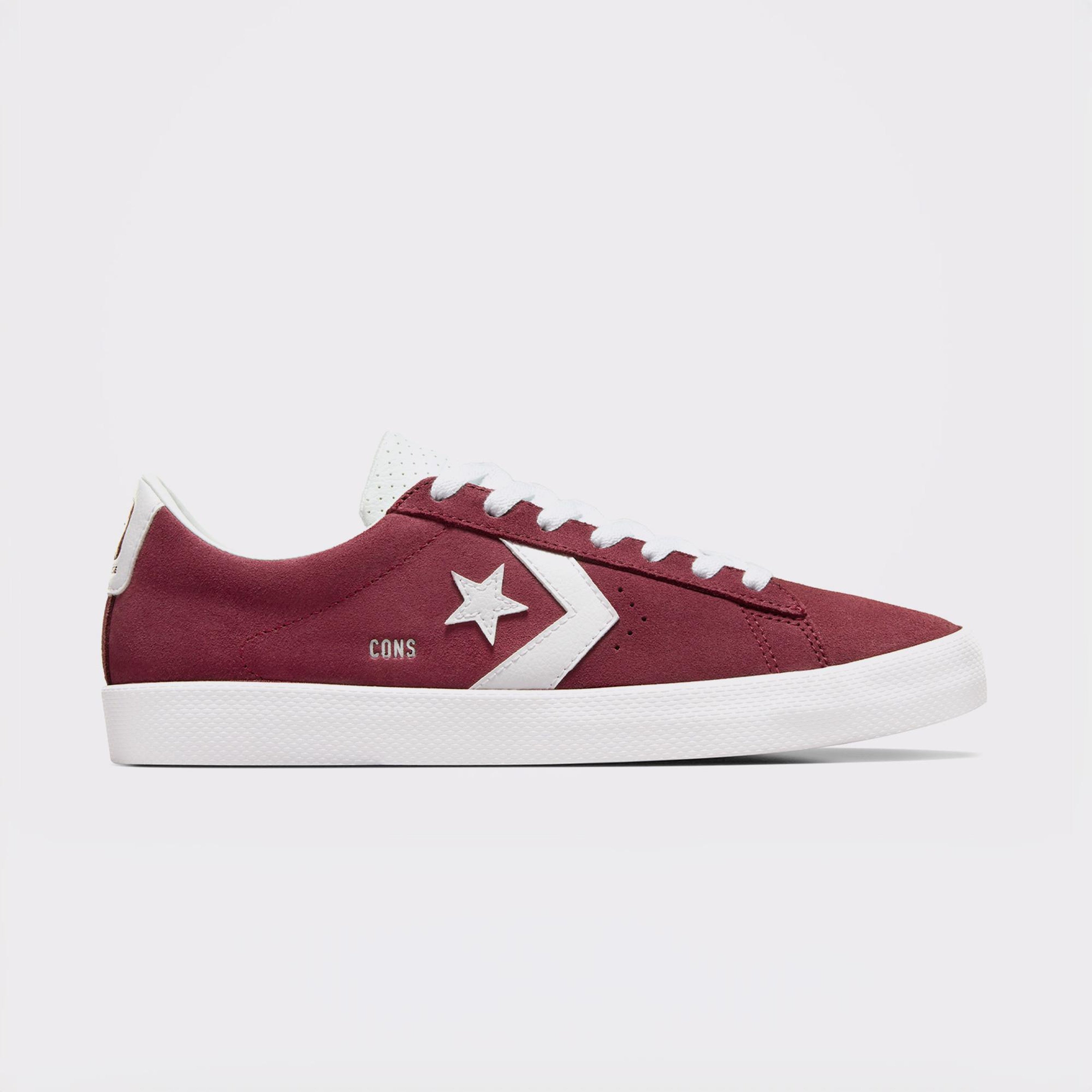 Converse Cons Pl Vulc Pro Unisex Bordo Deri Sneaker