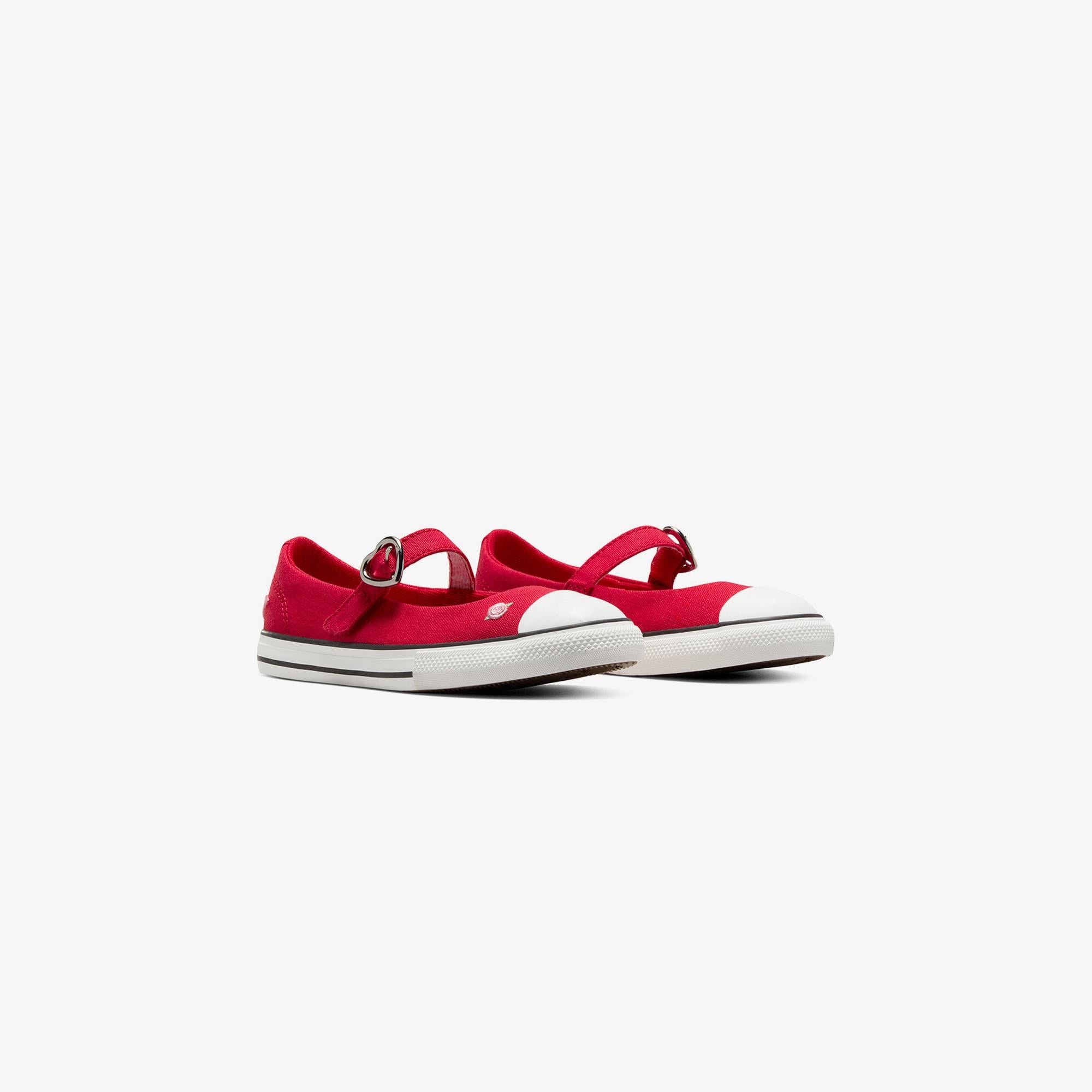 Converse Chuck Taylor All Star Dainty Mary Jane Çocuk Kırmızı Babet