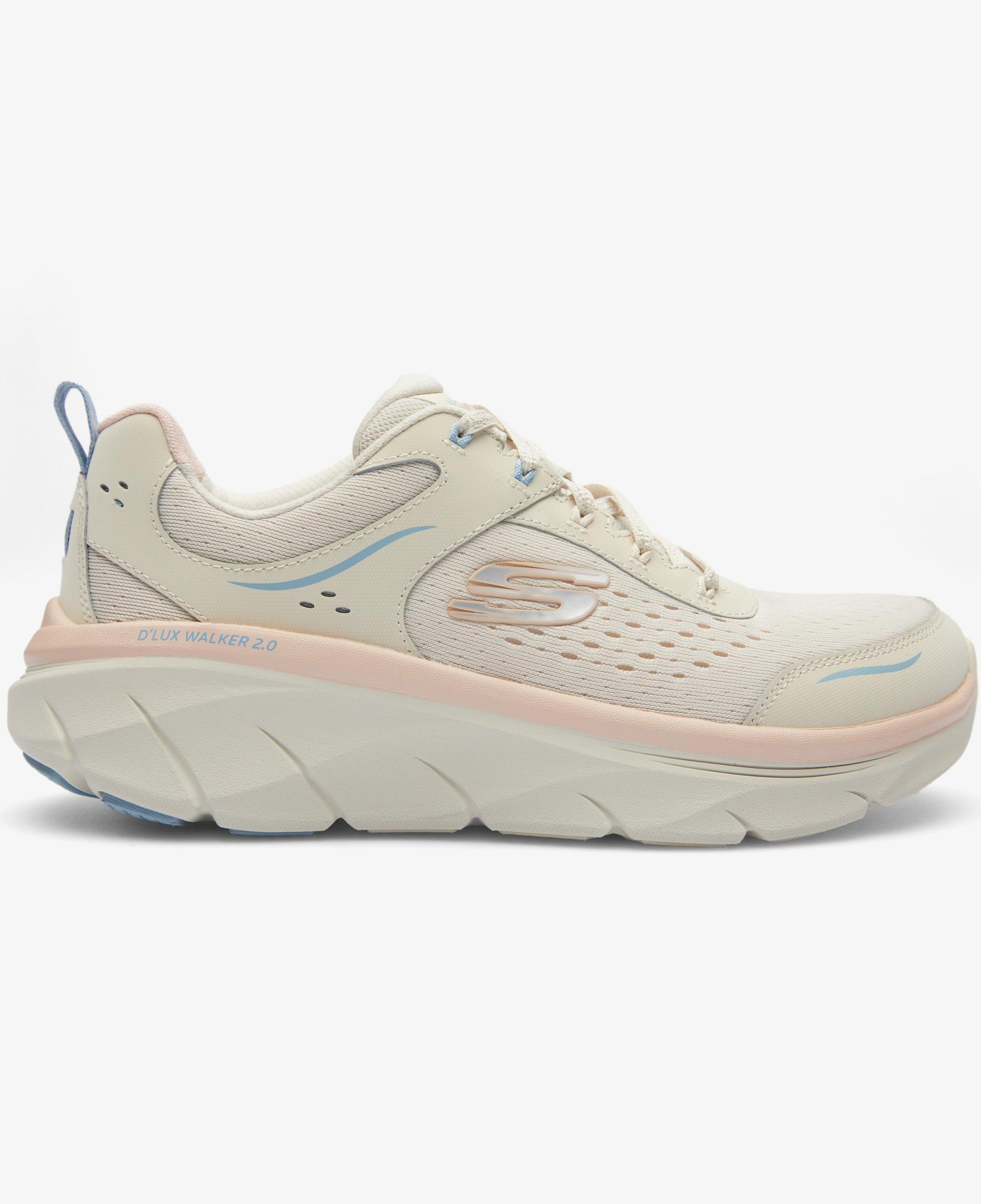 Skechers D'Lux Walker 2.0-Daisy Doll Kadın Bej Yürüyüş Ayakkabısı