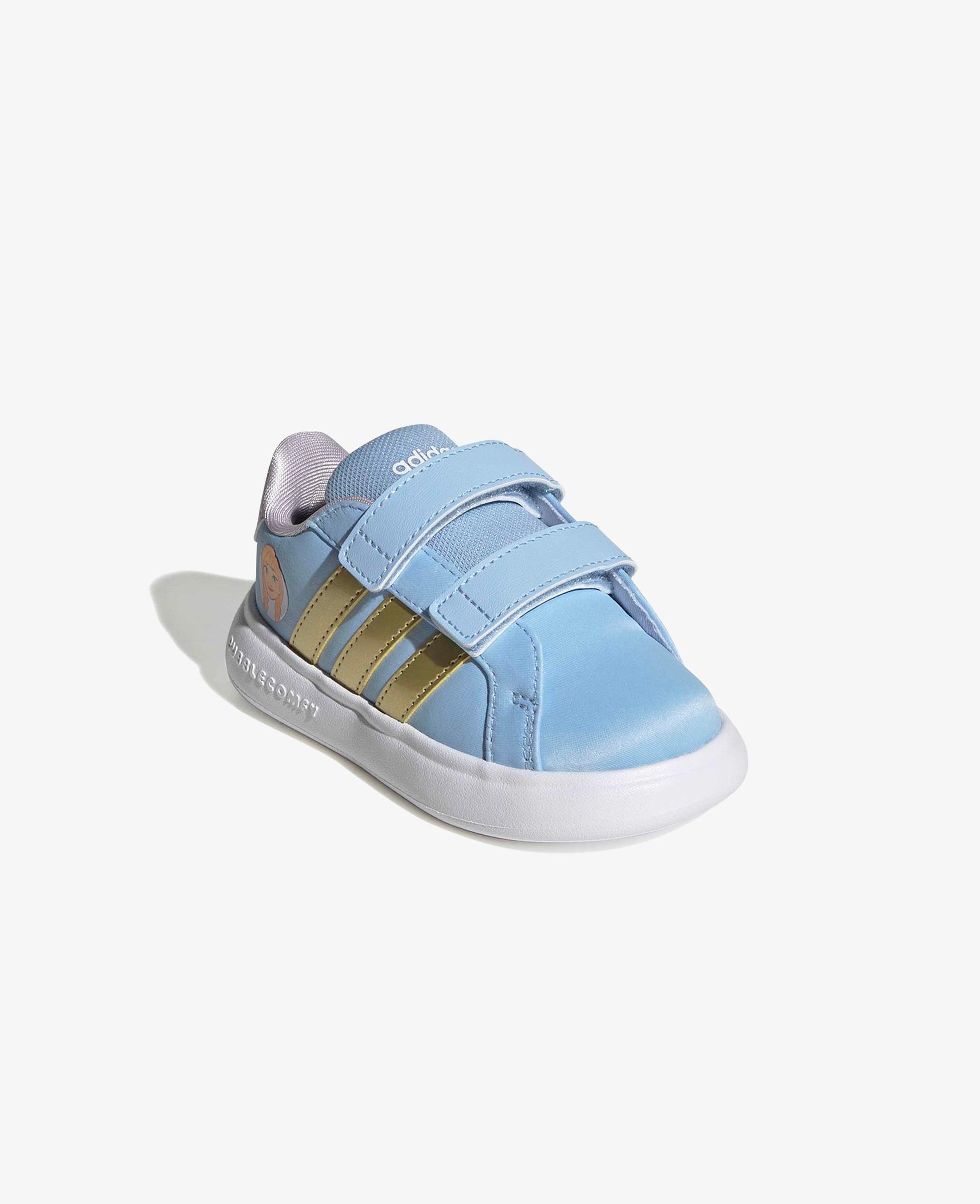 adidas x Disney Grand Court Anna Bebek Mavi Spor Ayakkabı