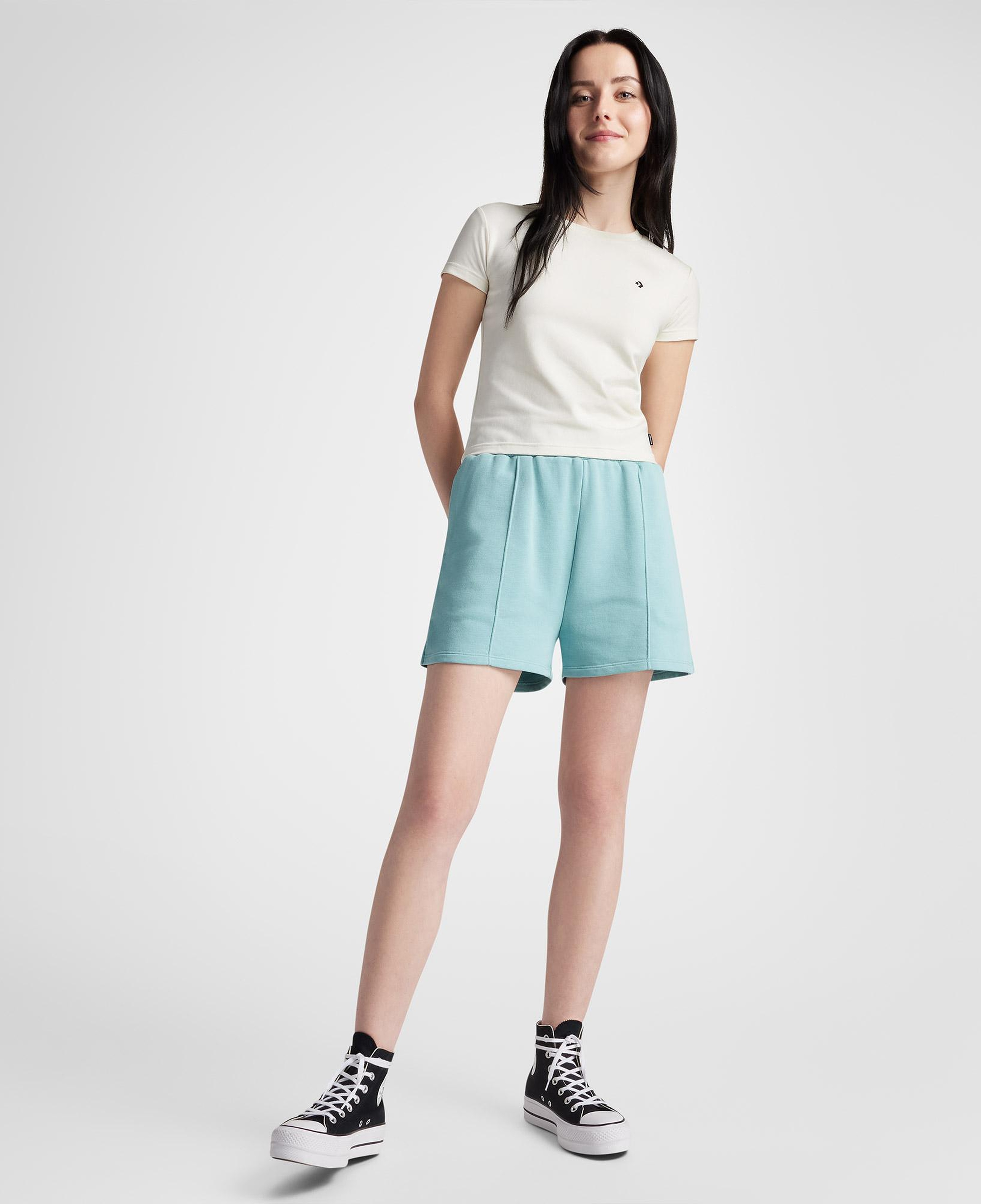 Converse Classic Kadın Star Chevron Mavi Şort