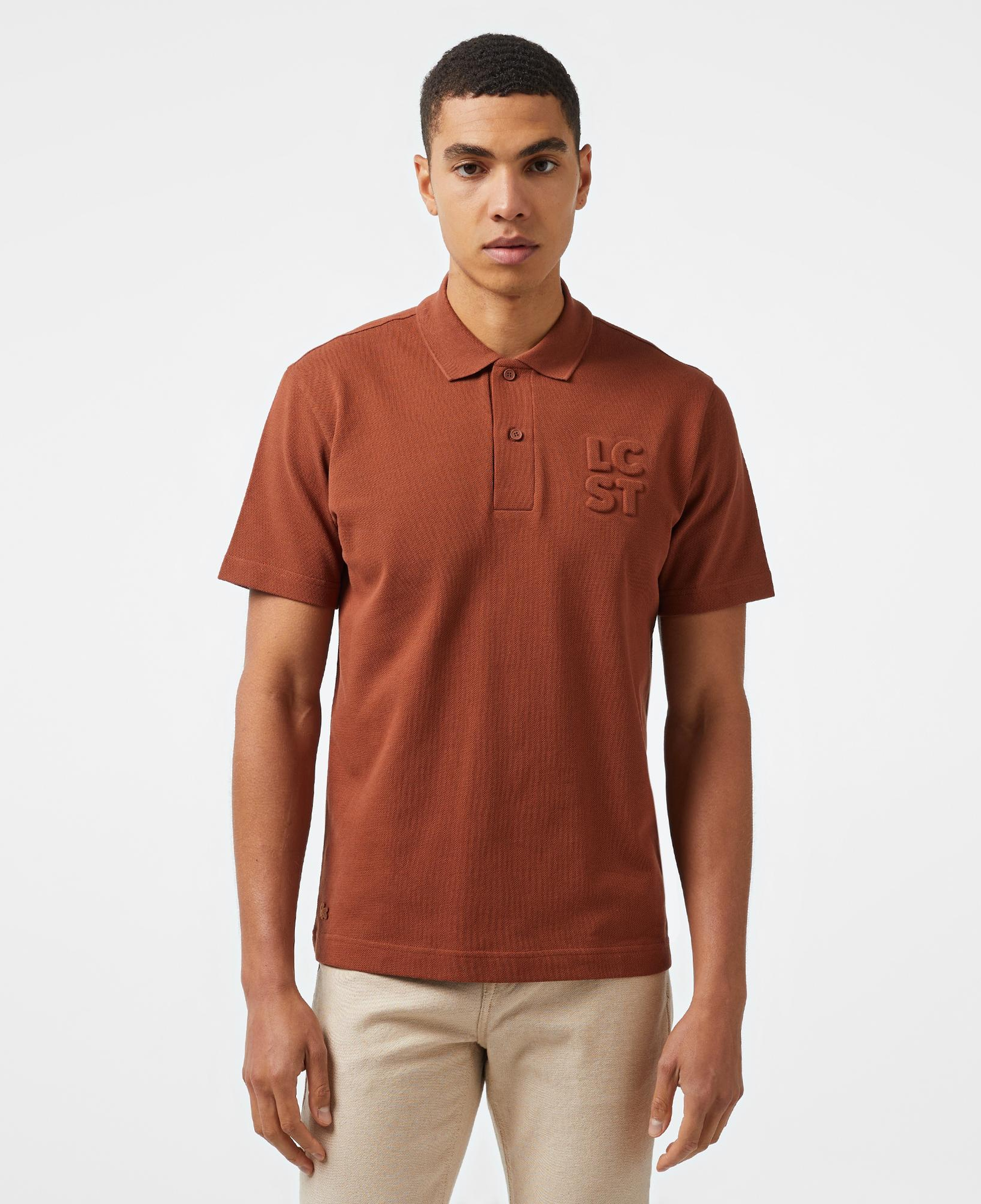 Erkek Relaxed Fit Turuncu Polo